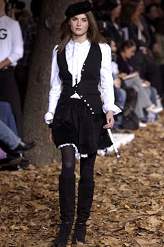 D&G F/W 02 Look 7