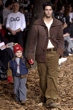 D&G F/W 02 Look 37