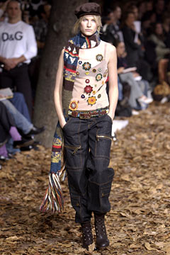 D&G F/W 02 Look 74