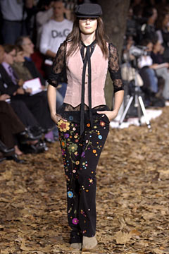 D&G F/W 02 Look 127