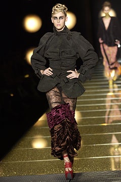 Christian Dior F/W 02 Couture Look 370