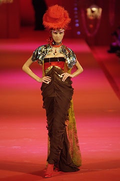 Christian Lacroix F/W 02 Couture Look 155