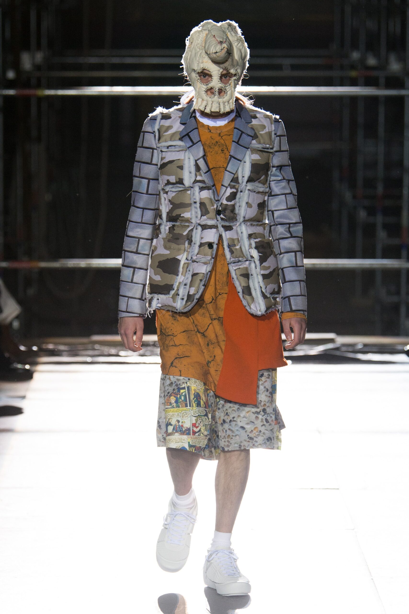 Comme des Garçons Homme Plus F/W 18 Menswear Look 35