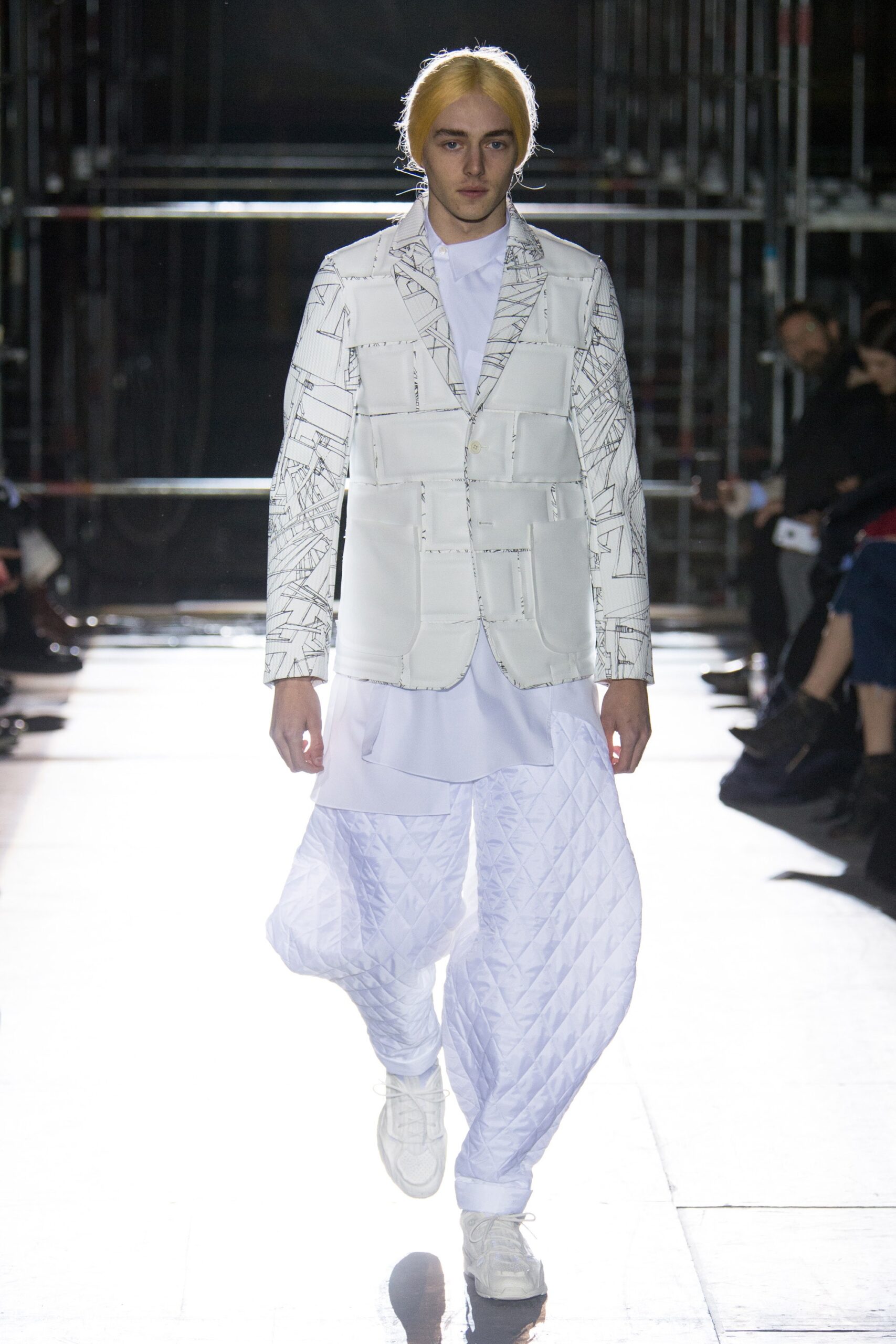 Comme des Garçons Homme Plus F/W 18 Menswear Look 217