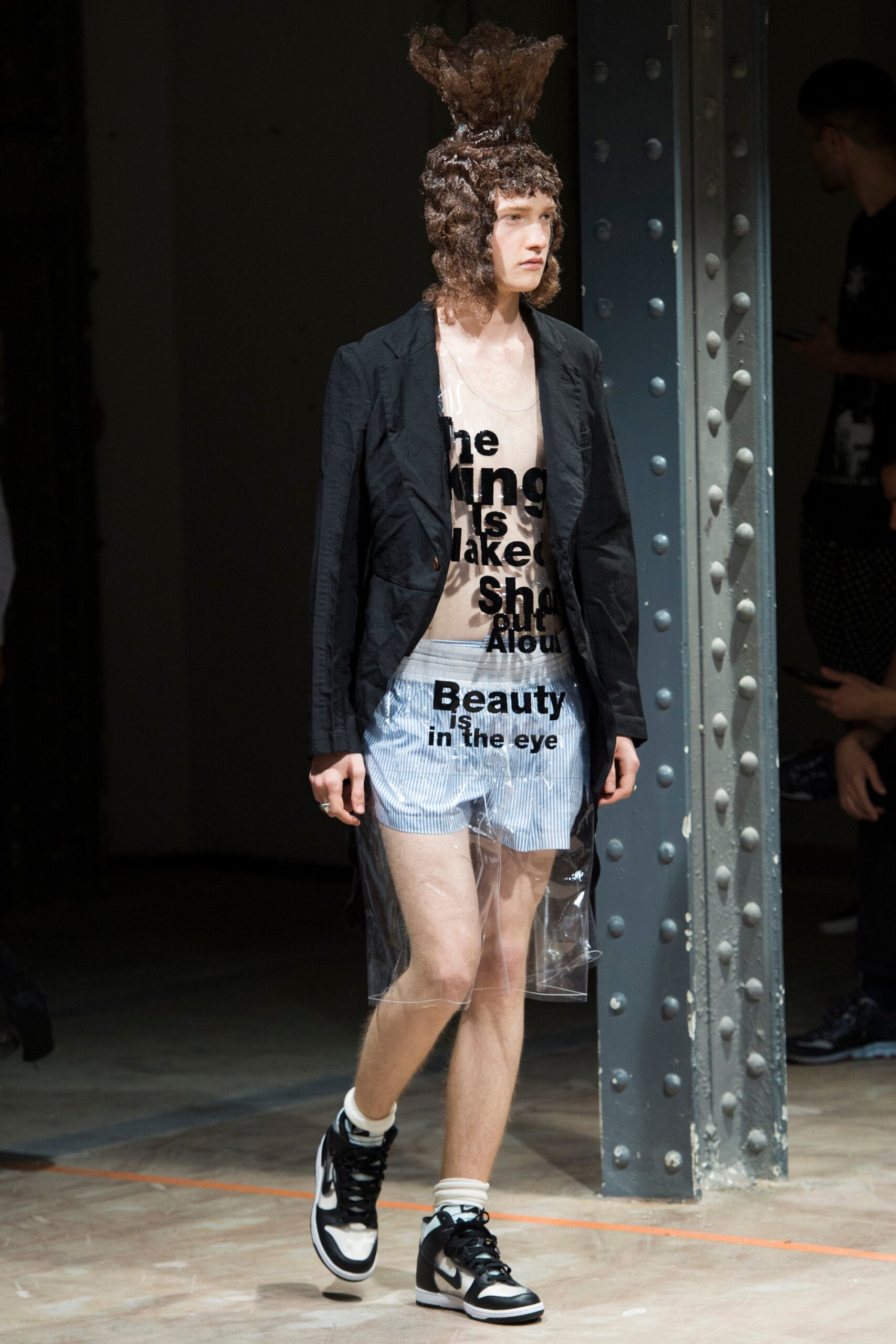 Comme des Garçons Homme Plus S/S 17 Menswear Look 402