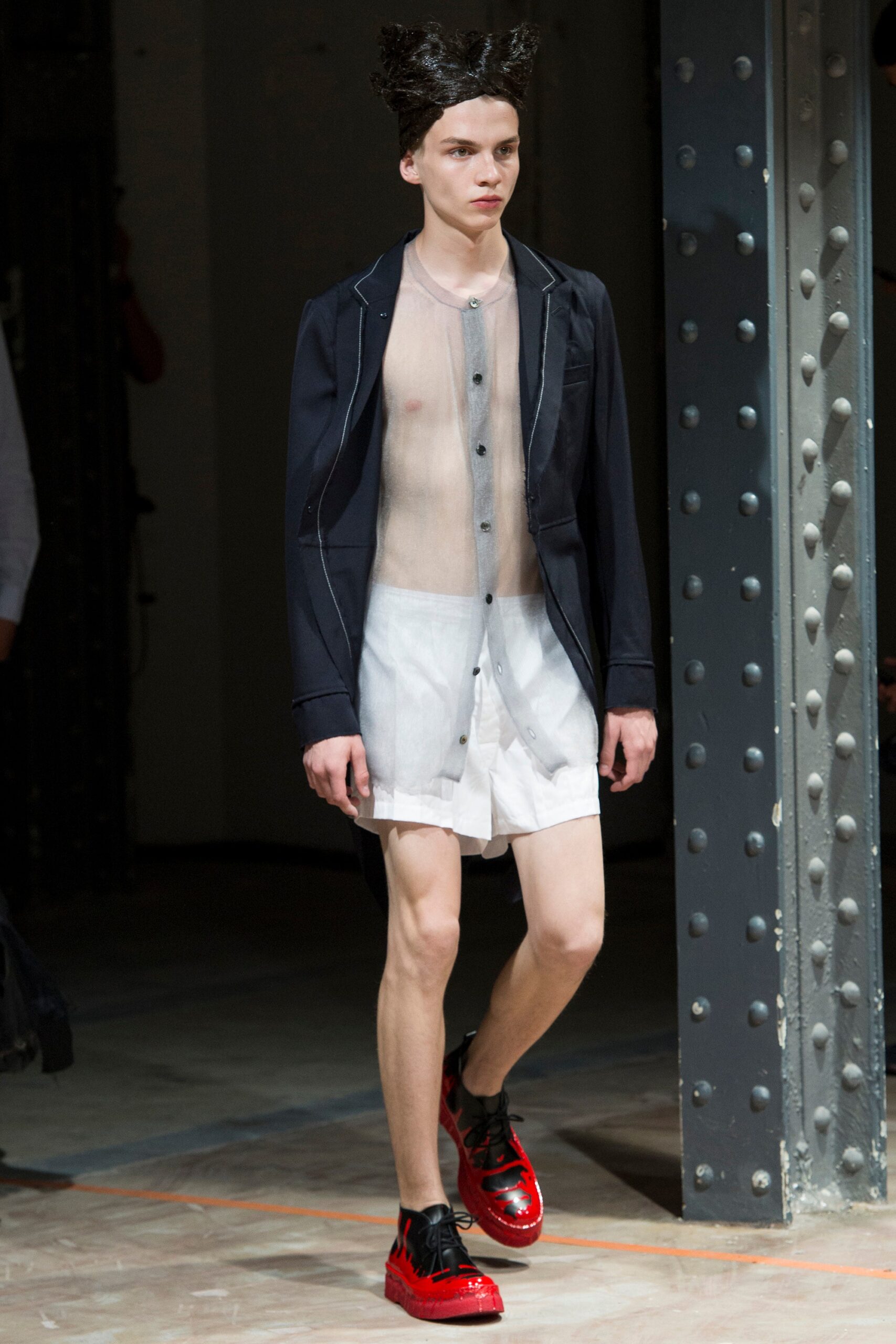 Comme des Garçons Homme Plus S/S 17 Menswear Look 435