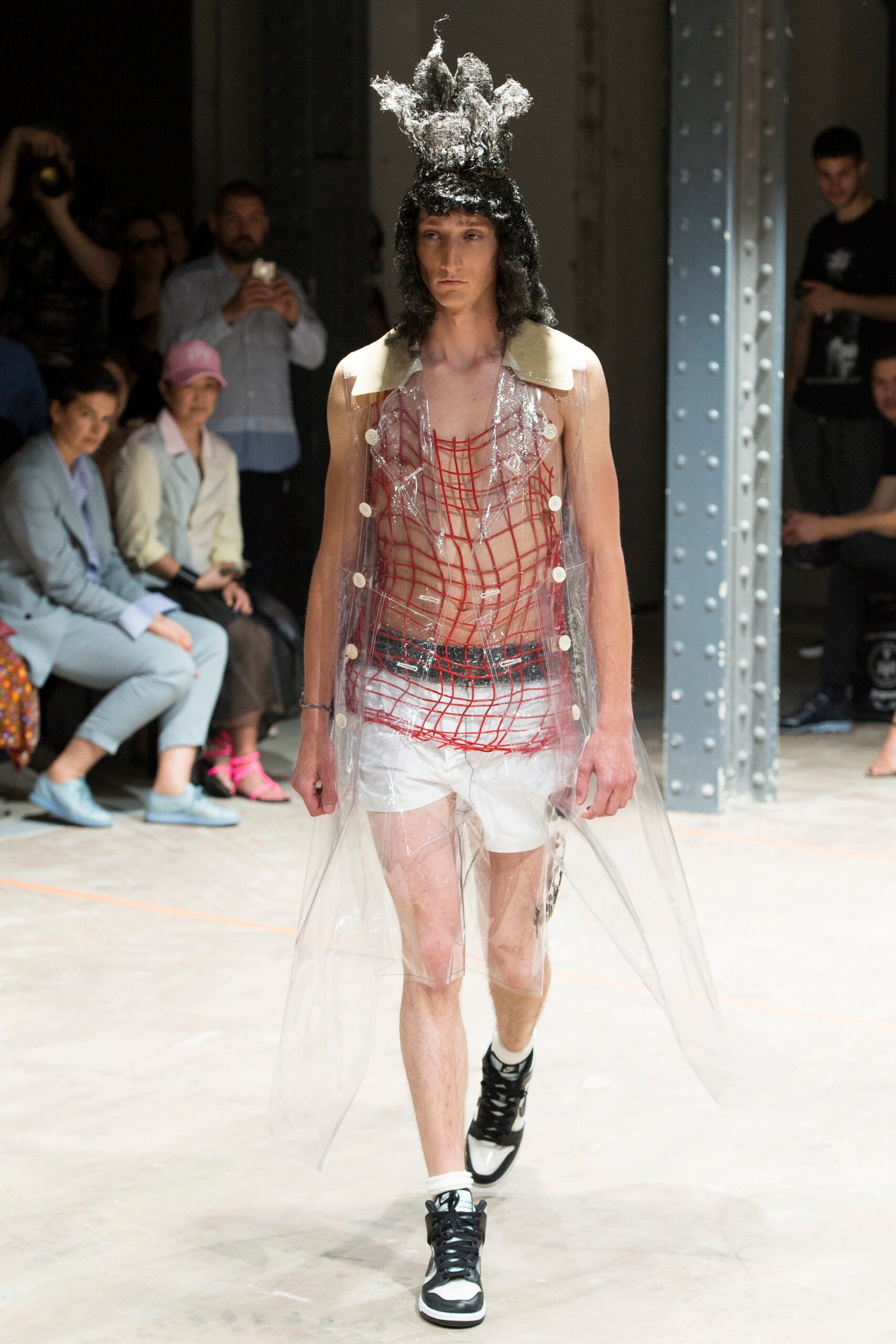 Comme des Garçons Homme Plus S/S 17 Menswear Look 473