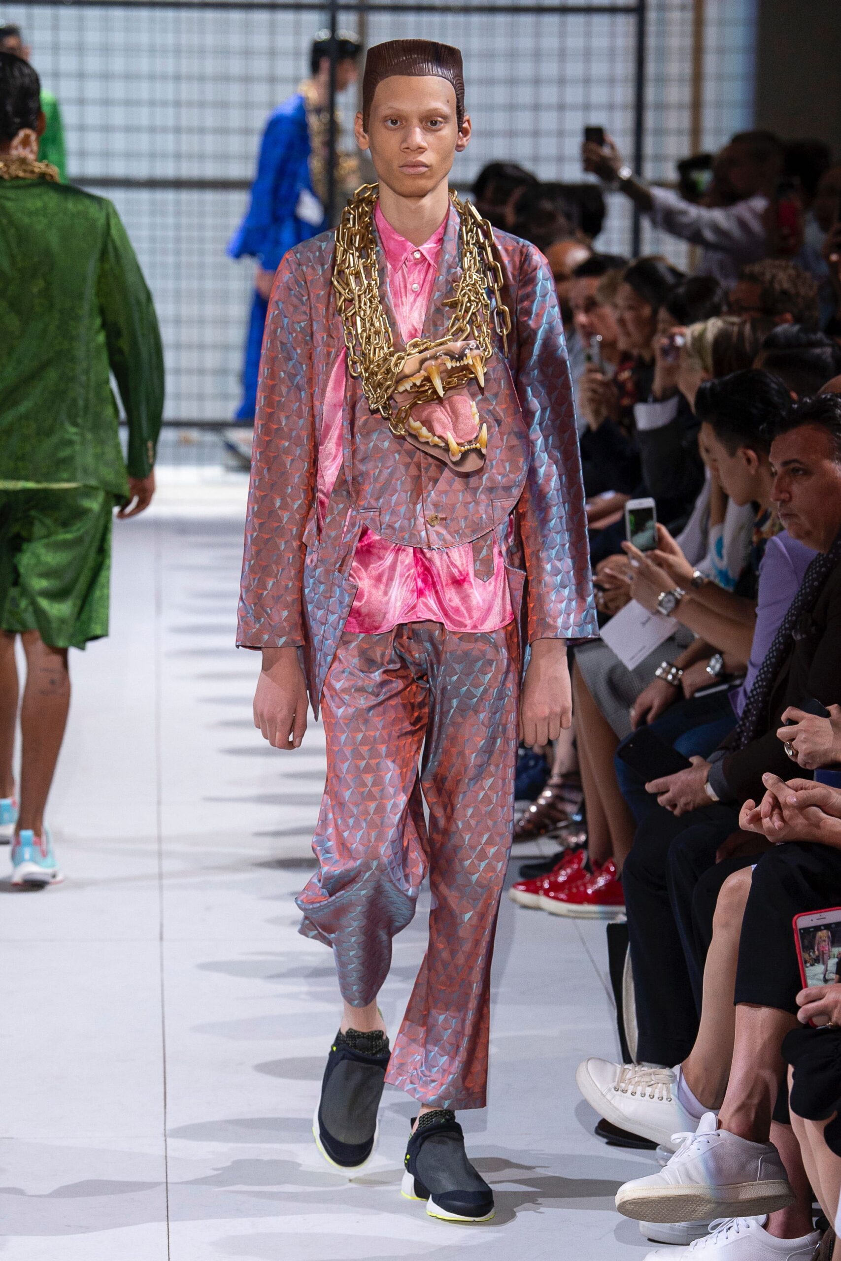 Comme des Garçons Homme Plus S/S 19 Menswear Look 523
