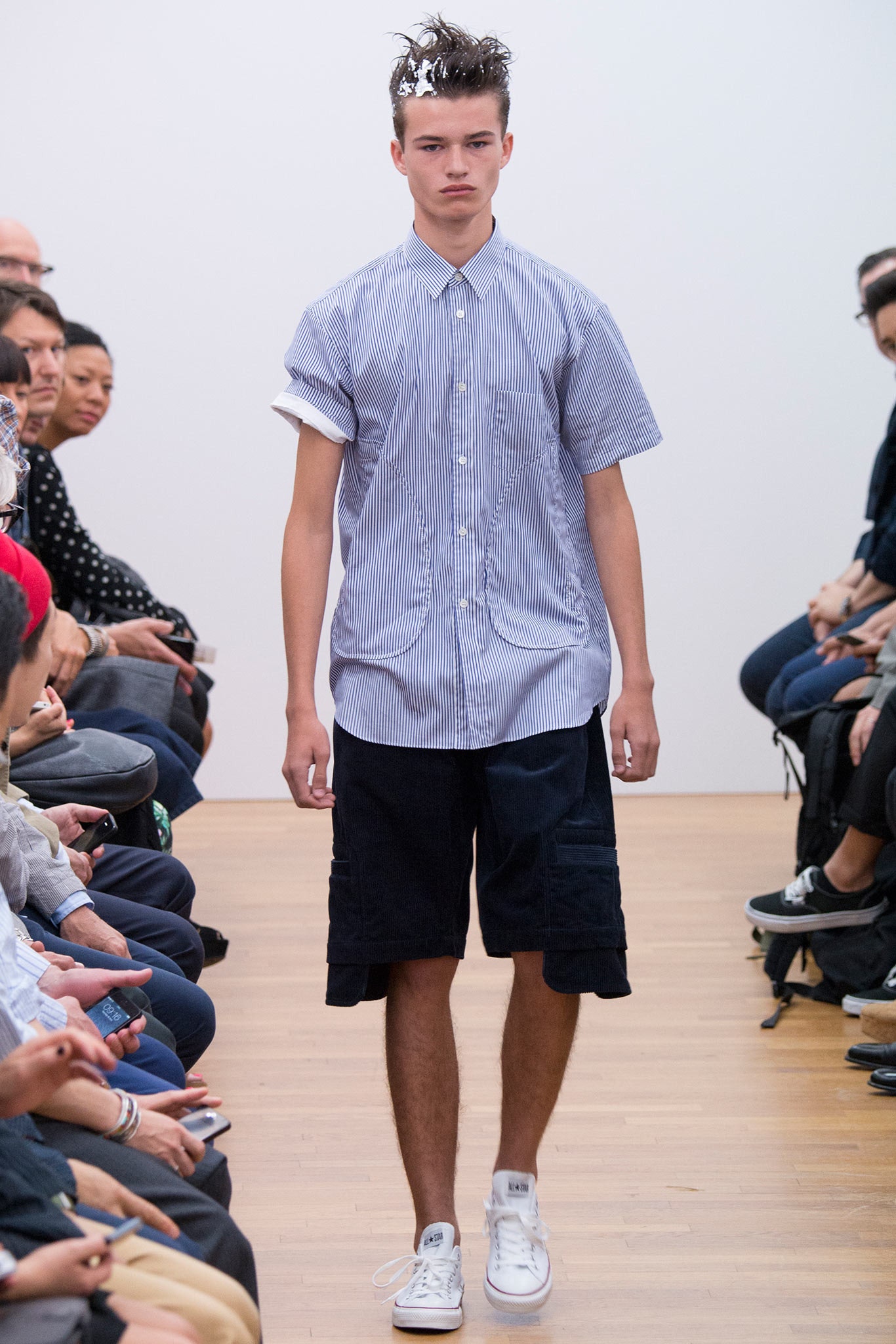 Comme des Garçons Shirt S/S 15 Menswear Look 1