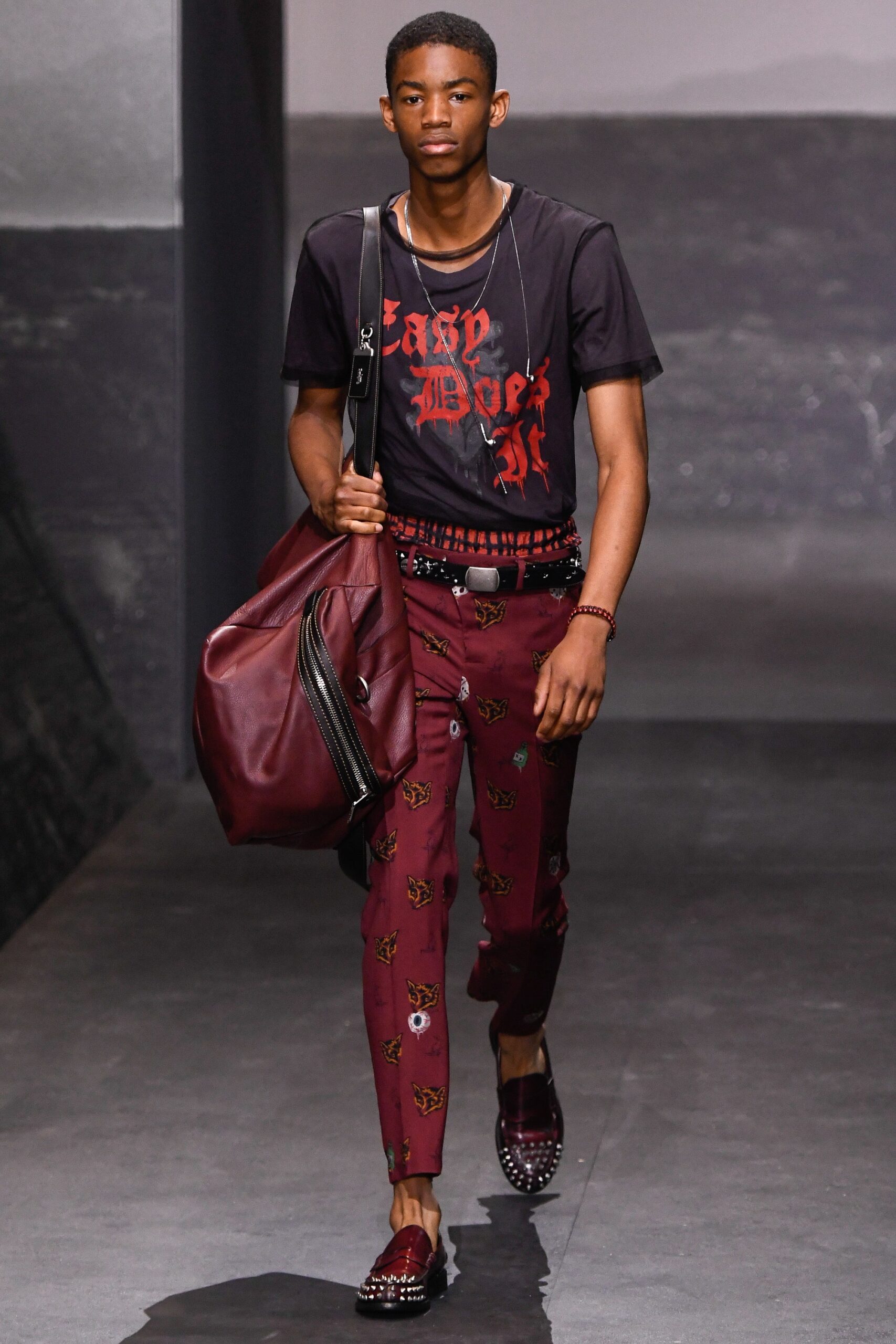 Coach S/S 17 Menswear Look 389
