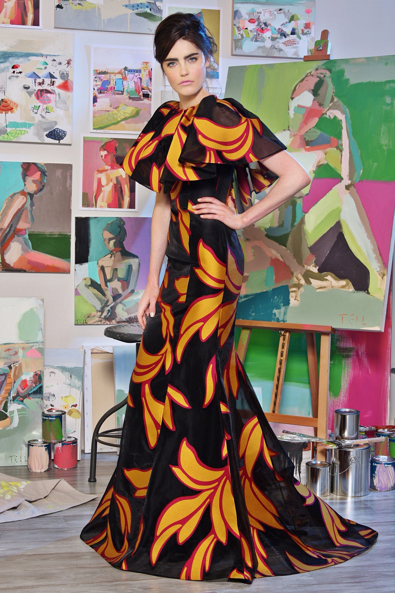 Christian Siriano Resort 15 Look 215