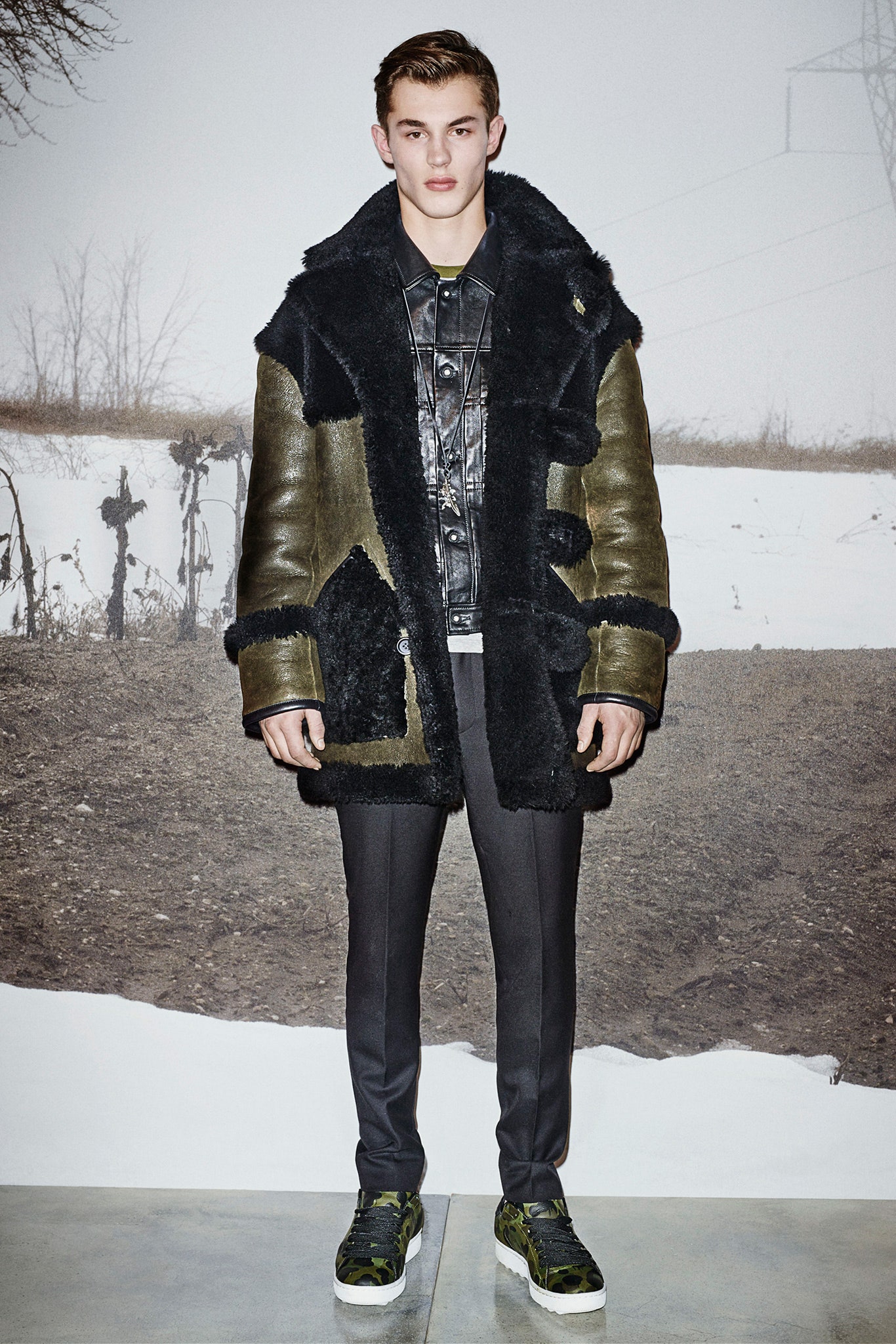 Coach F/W 15 Menswear Look 1