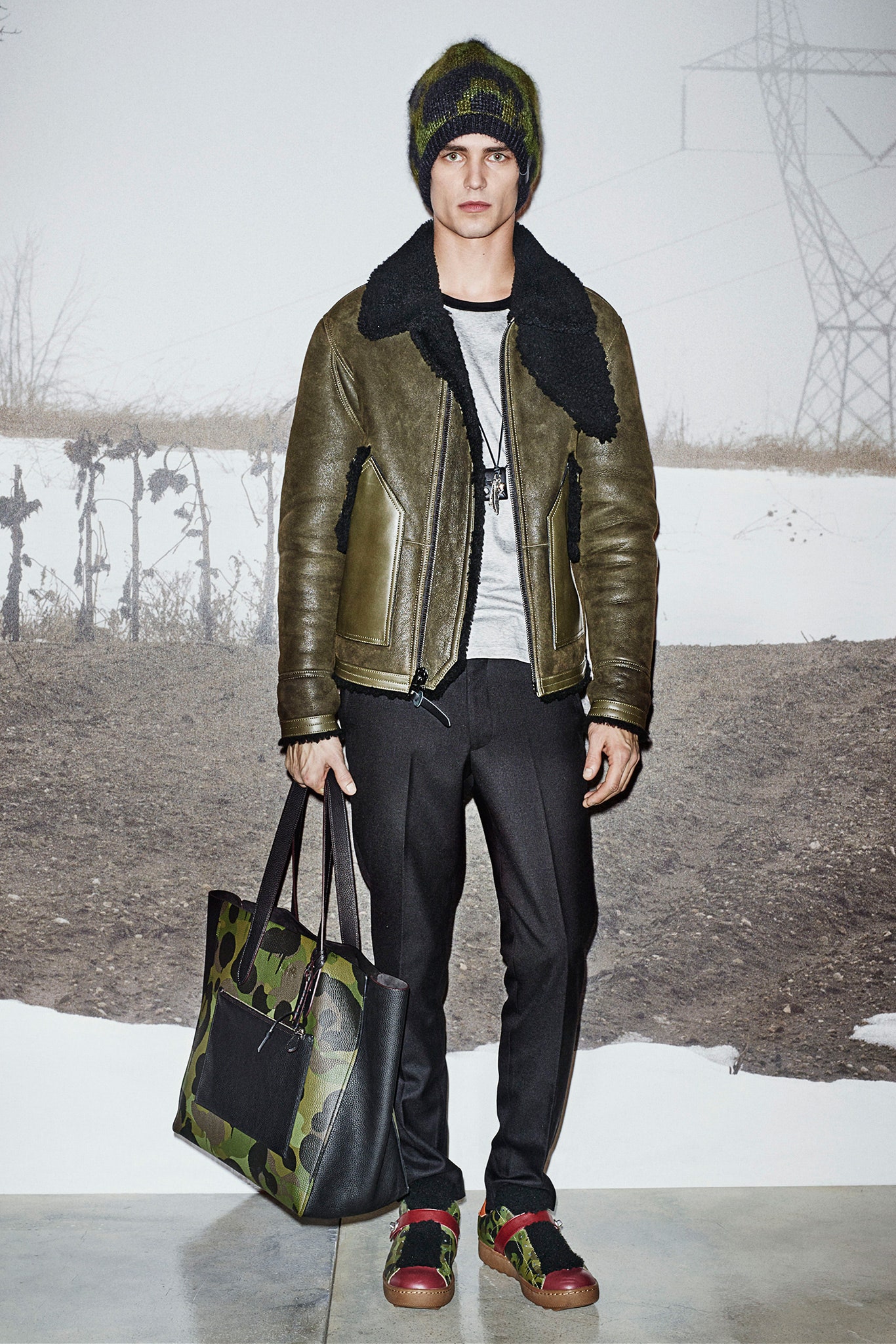 Coach F/W 15 Menswear Look 7