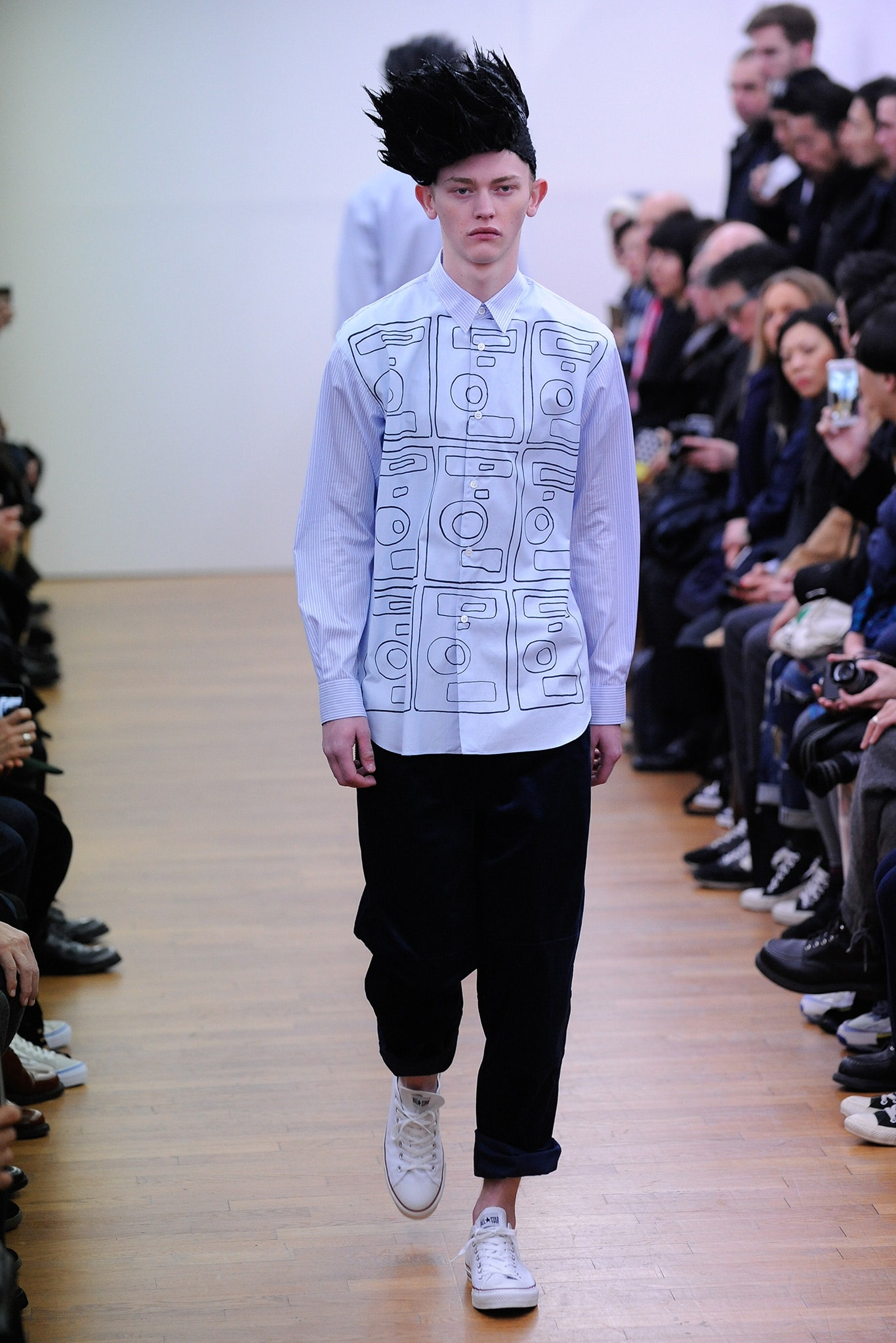 Comme des Garçons Shirt F/W 15 Menswear Look 138