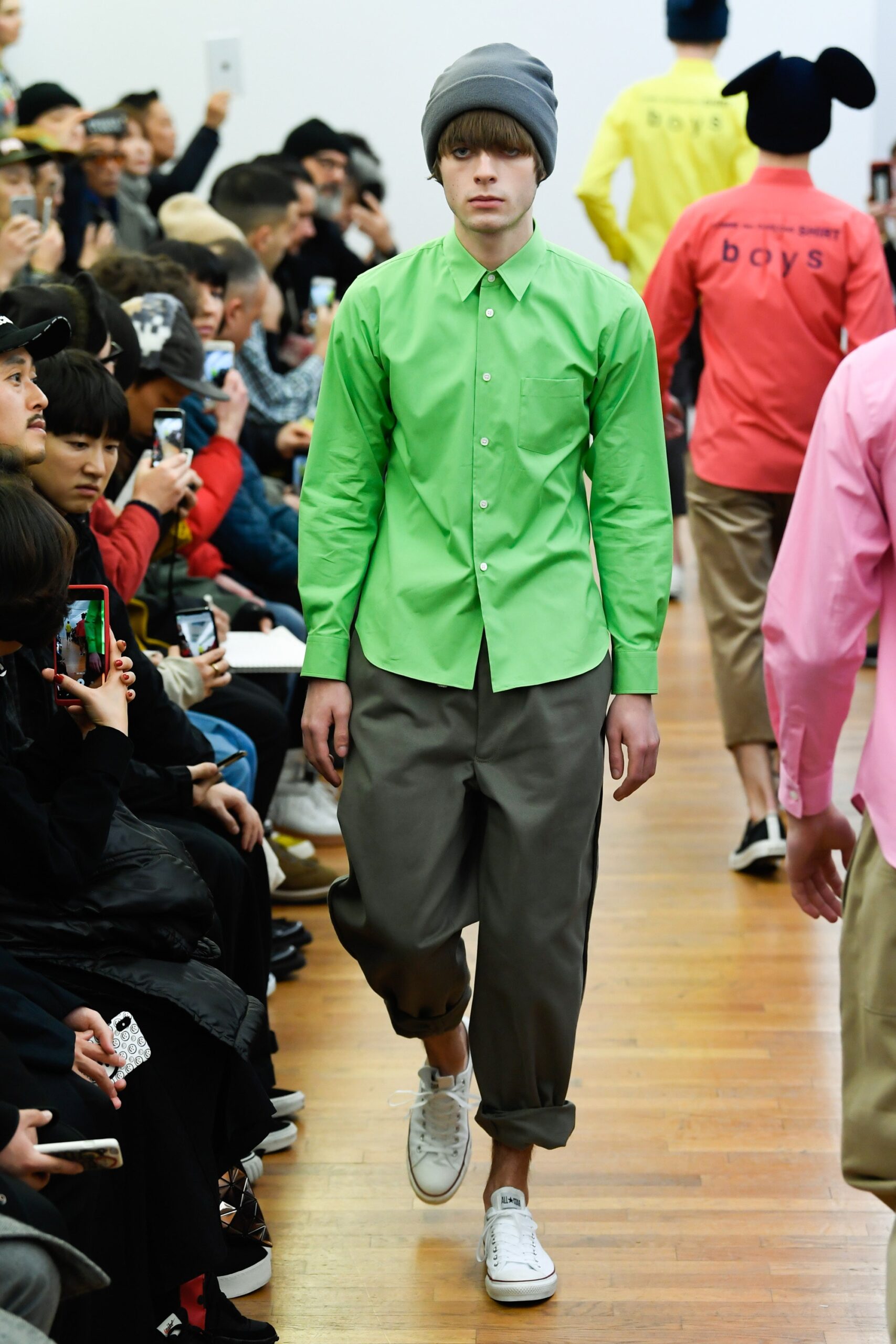 Comme des Garçons Shirt F/W 18 Menswear Look 56
