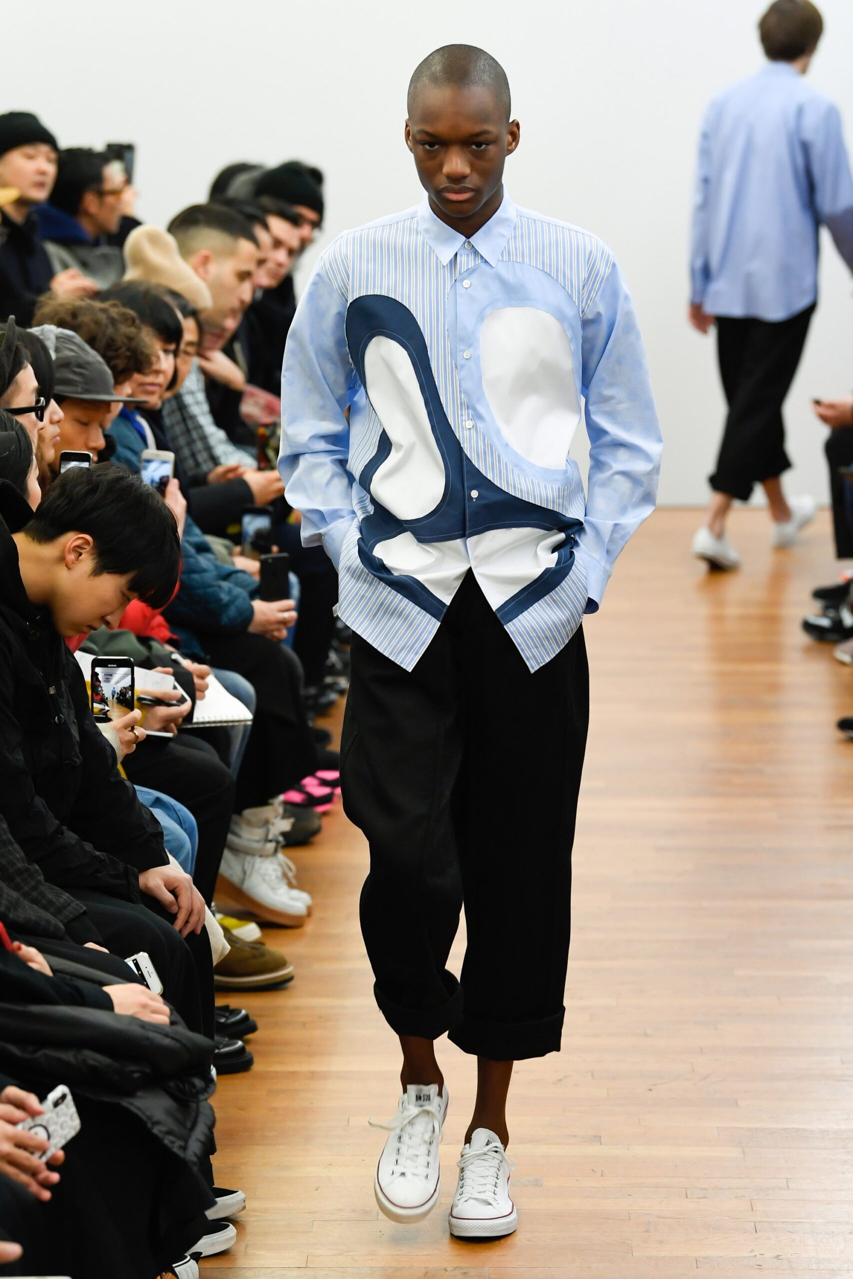 Comme des Garçons Shirt F/W 18 Menswear Look 211