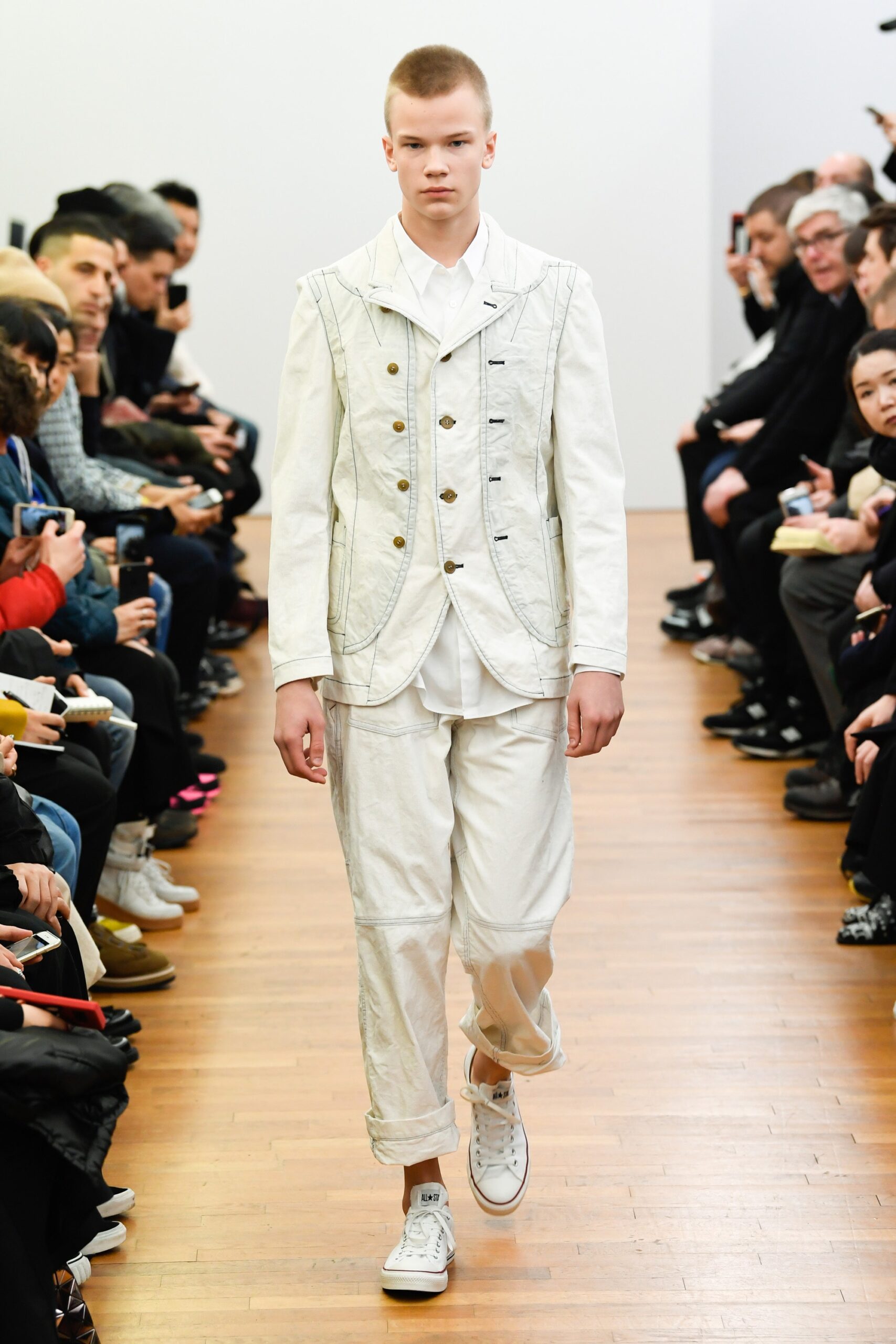 Comme des Garçons Shirt F/W 18 Menswear Look 401