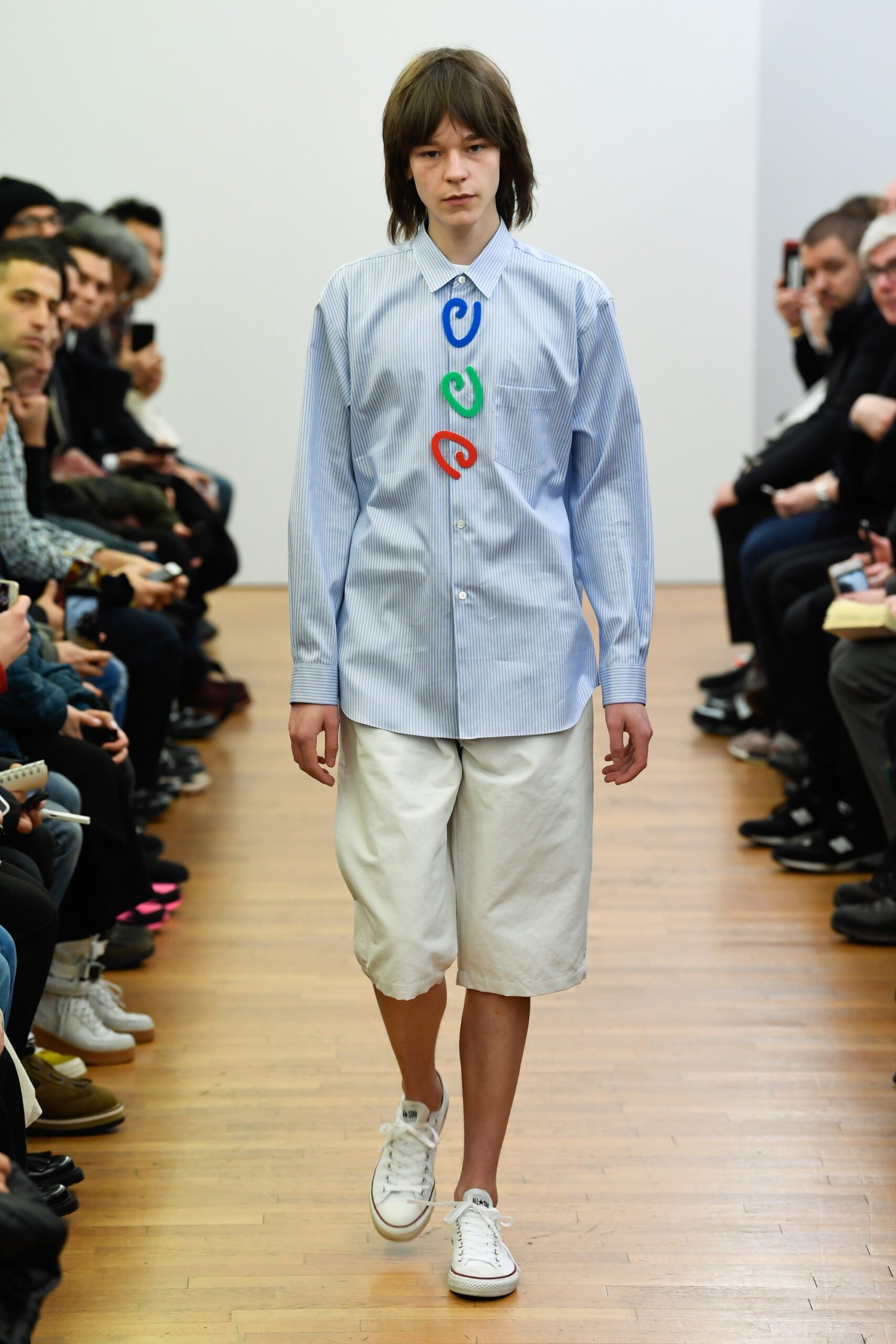 Comme des Garçons Shirt F/W 18 Menswear Look 415