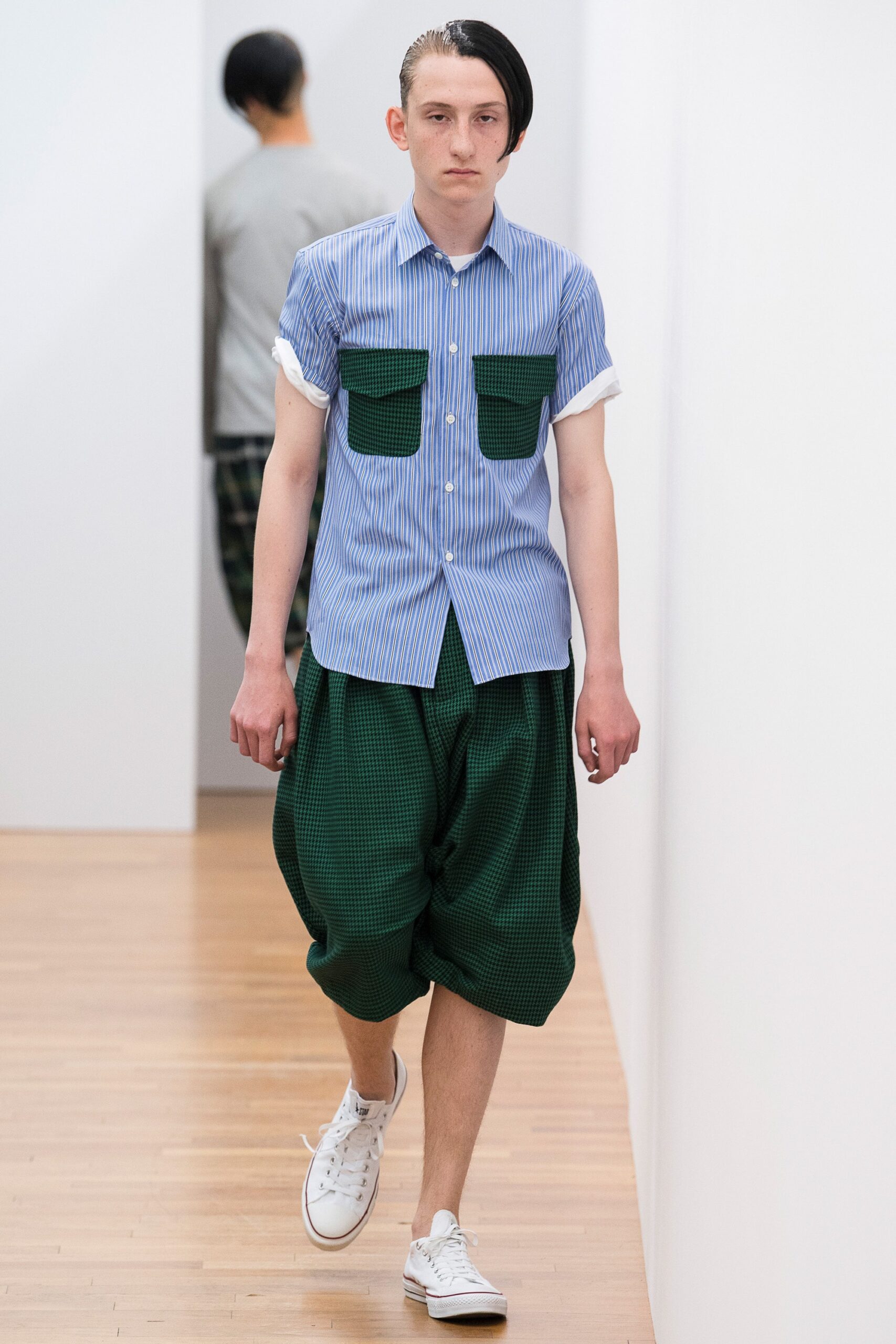 Comme des Garçons Shirt S/S 18 Menswear Look 60