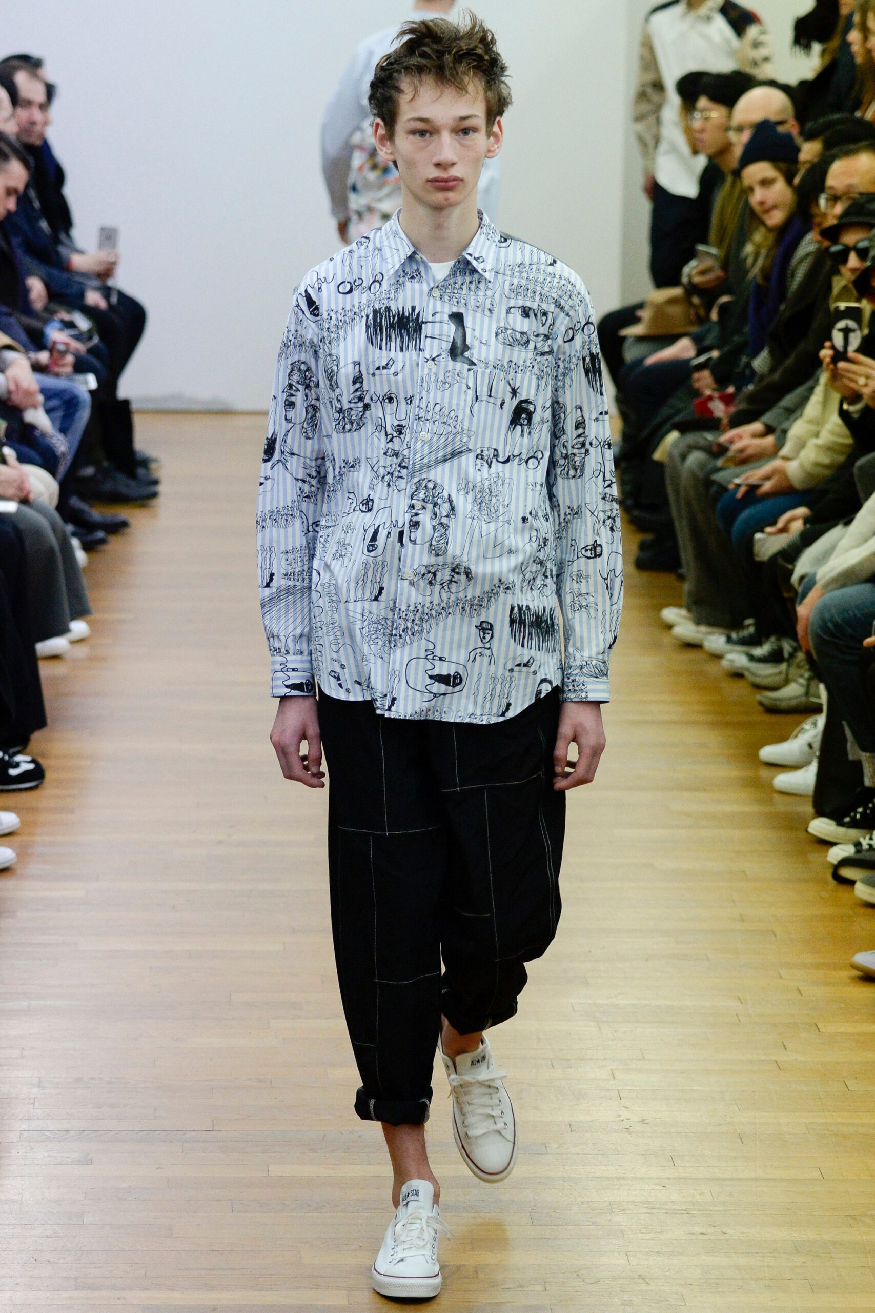 Comme des Garçons Shirt F/W 16 Menswear Look 162