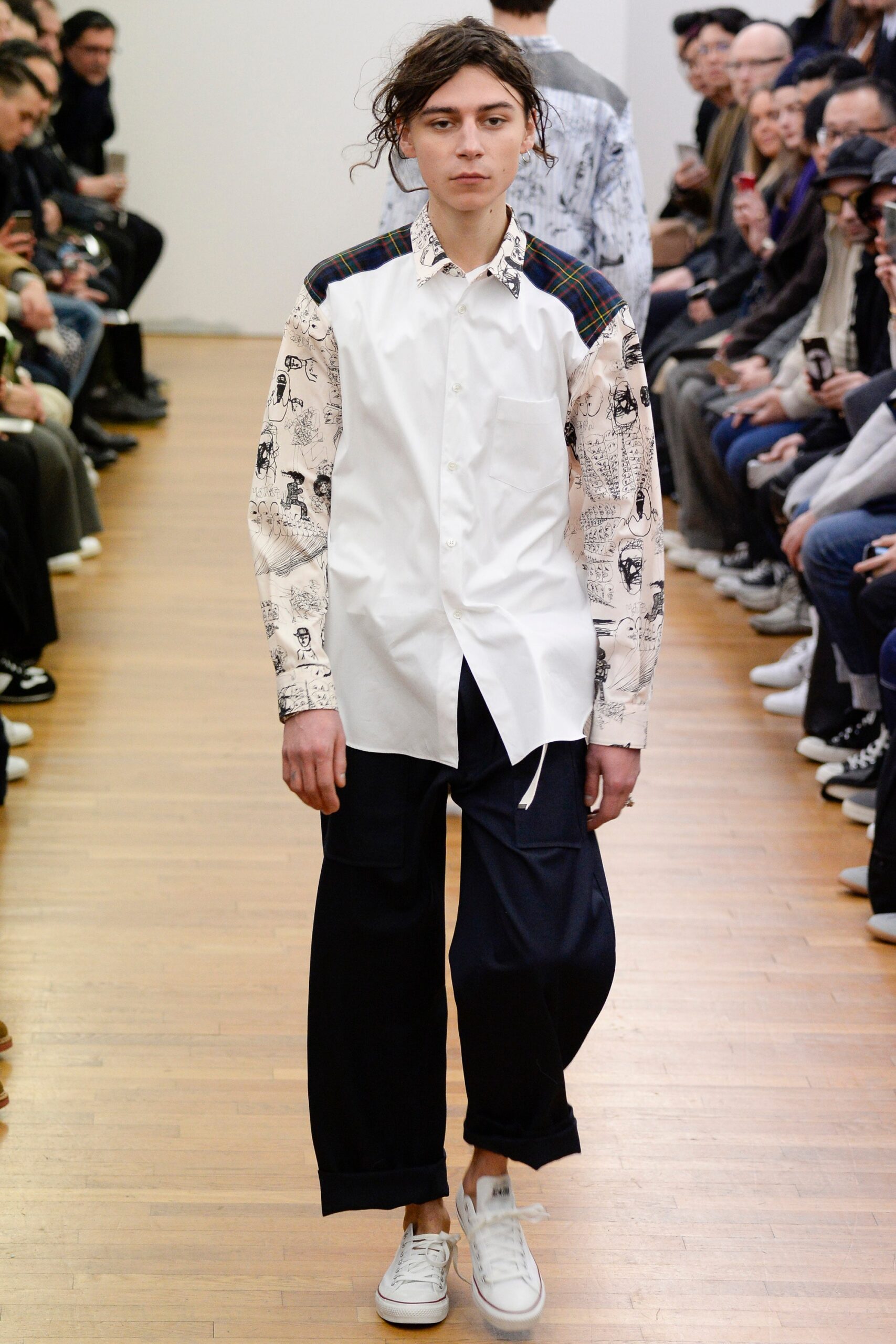 Comme des Garçons Shirt F/W 16 Menswear Look 168