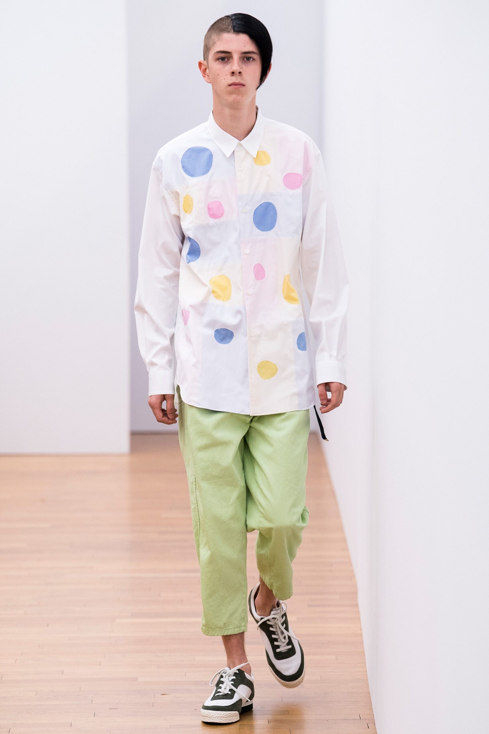 Comme des Garçons Shirt S/S 18 Menswear Look 160
