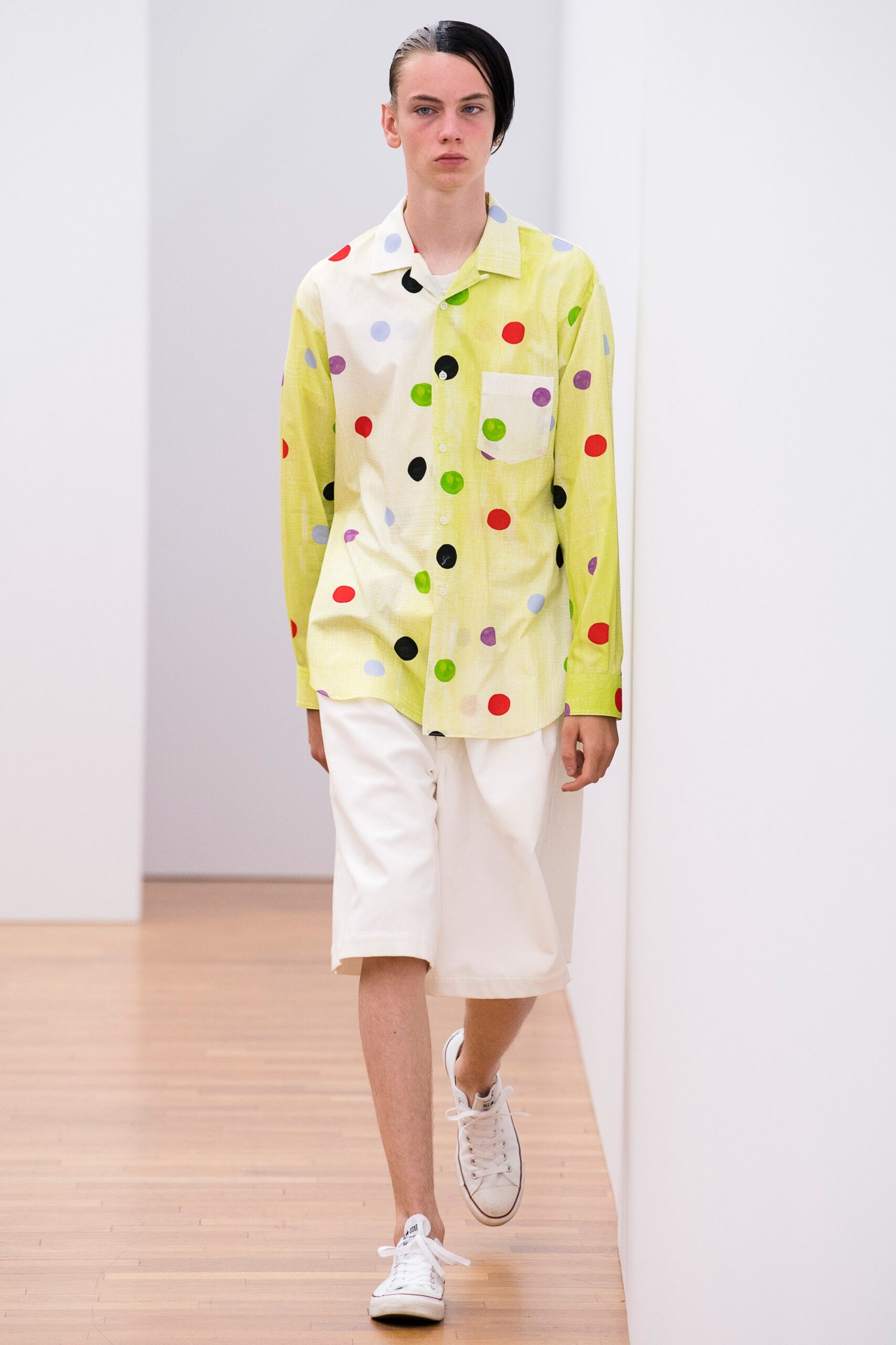 Comme des Garçons Shirt S/S 18 Menswear Look 256