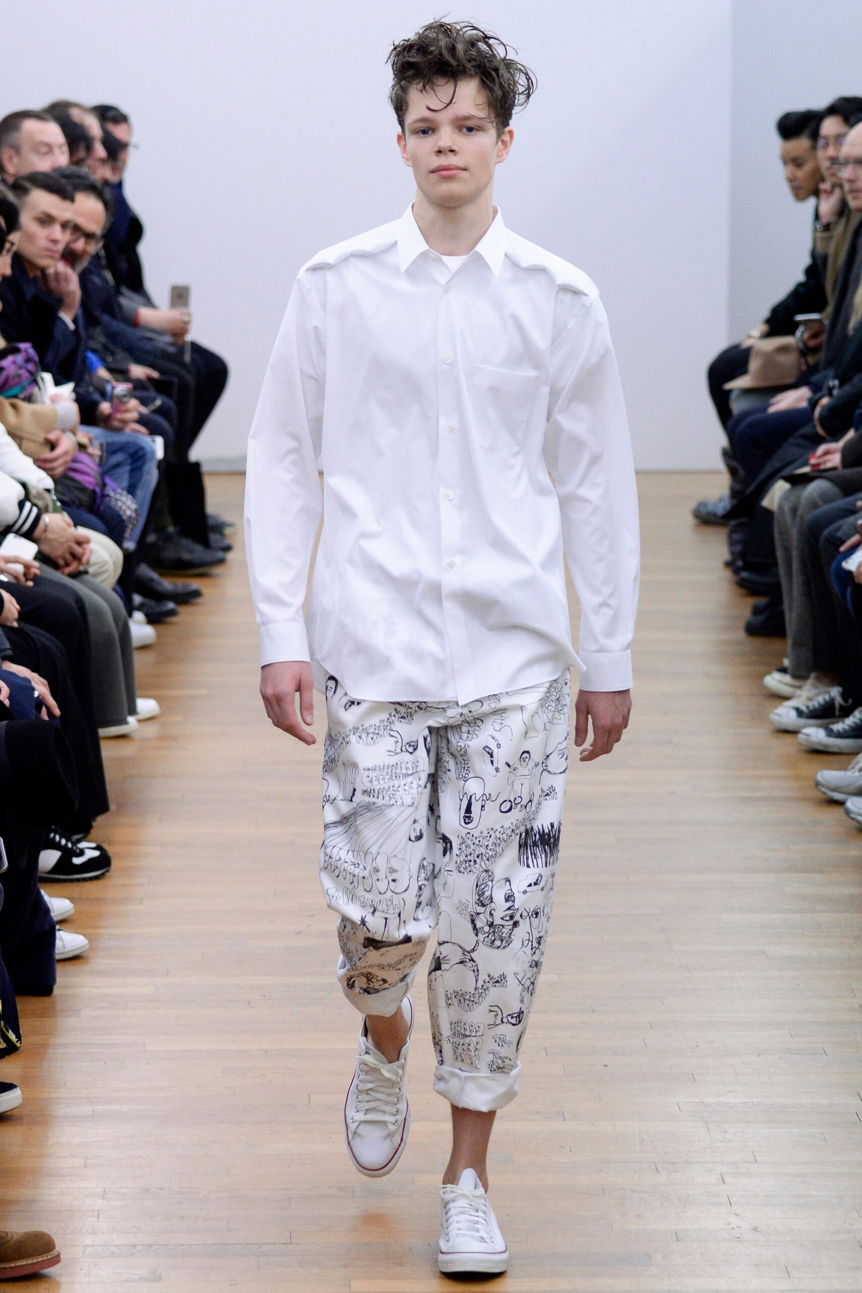 Comme des Garçons Shirt F/W 16 Menswear Look 367