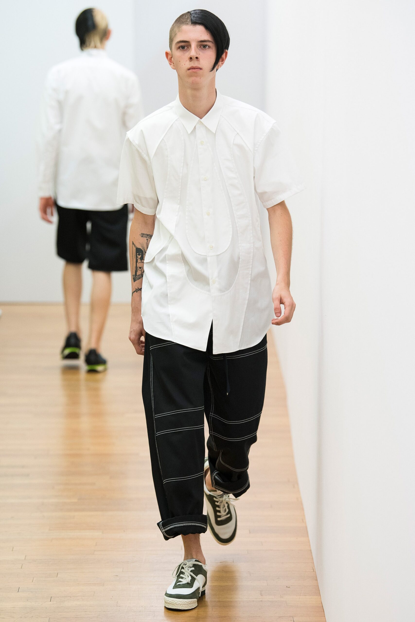 Comme des Garçons Shirt S/S 18 Menswear Look 468
