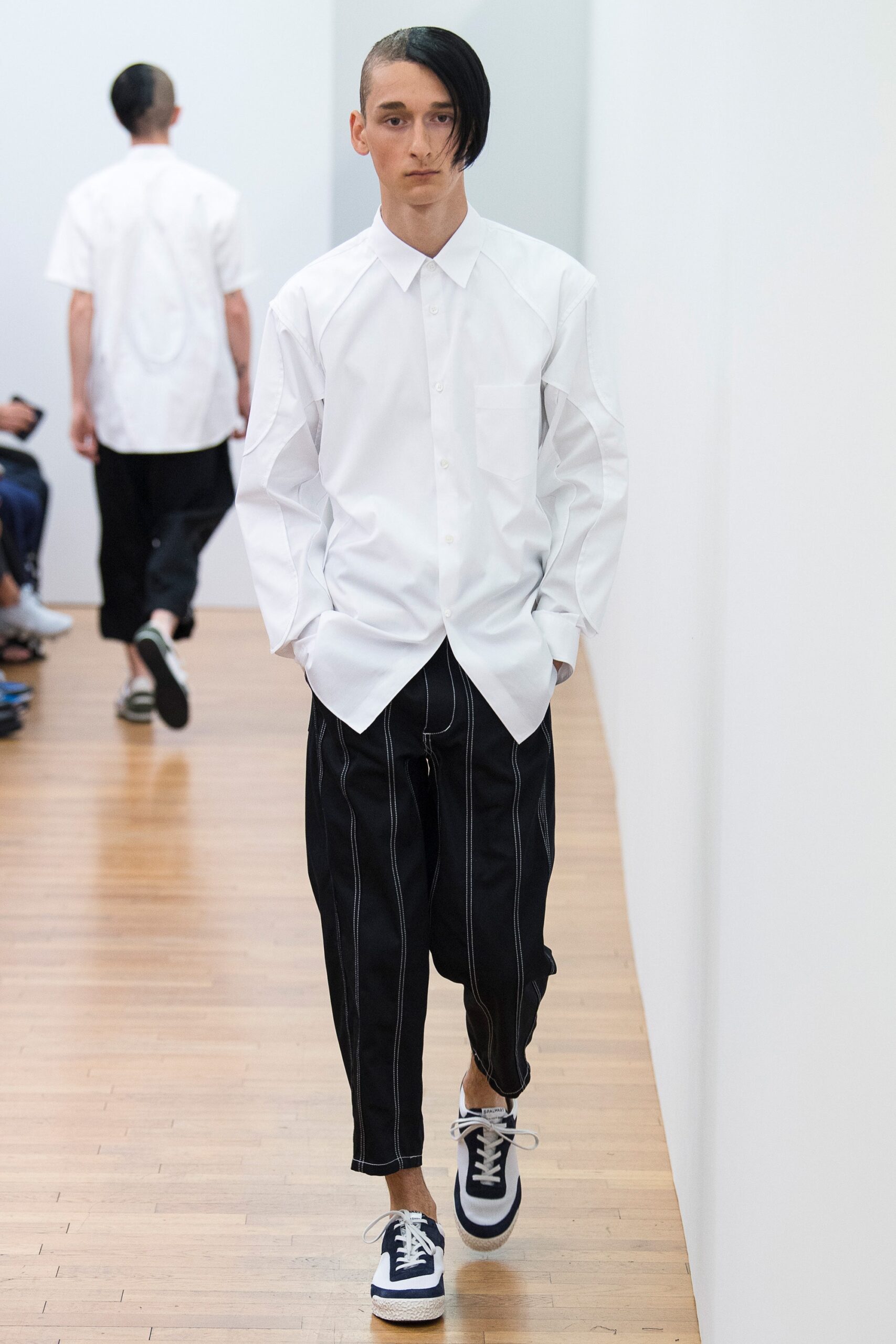 Comme des Garçons Shirt S/S 18 Menswear Look 491