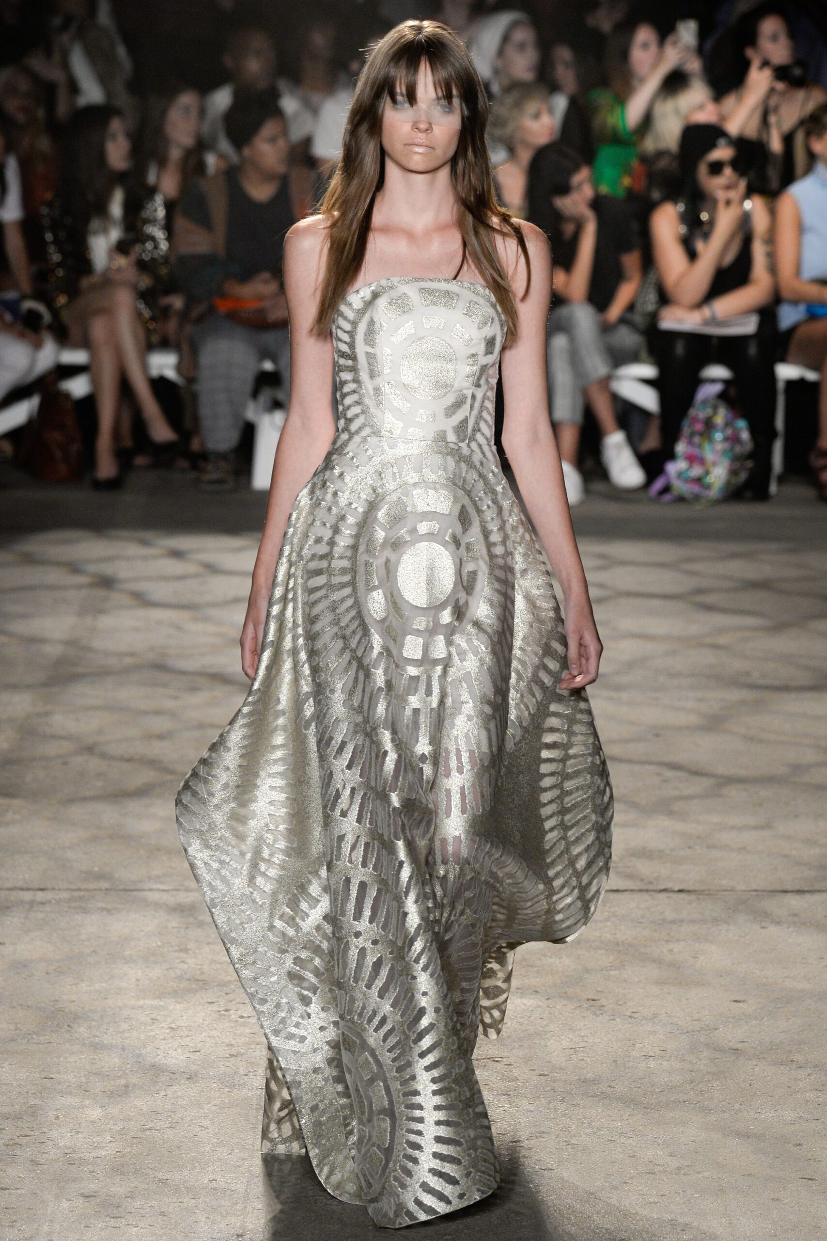 Christian Siriano S/S 16 Look 496