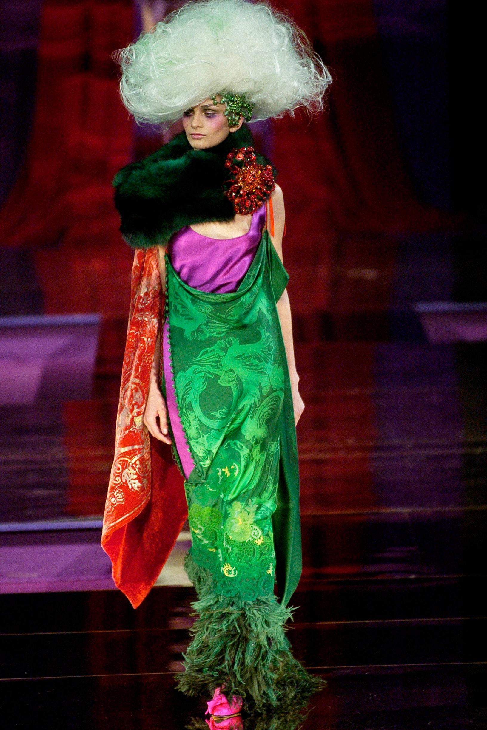 Christian Lacroix F/W 04 Couture Look 153