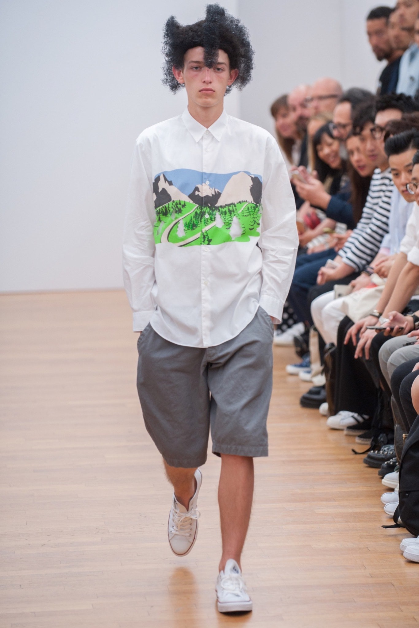 Comme des Garçons Shirt S/S 16 Menswear Look 109