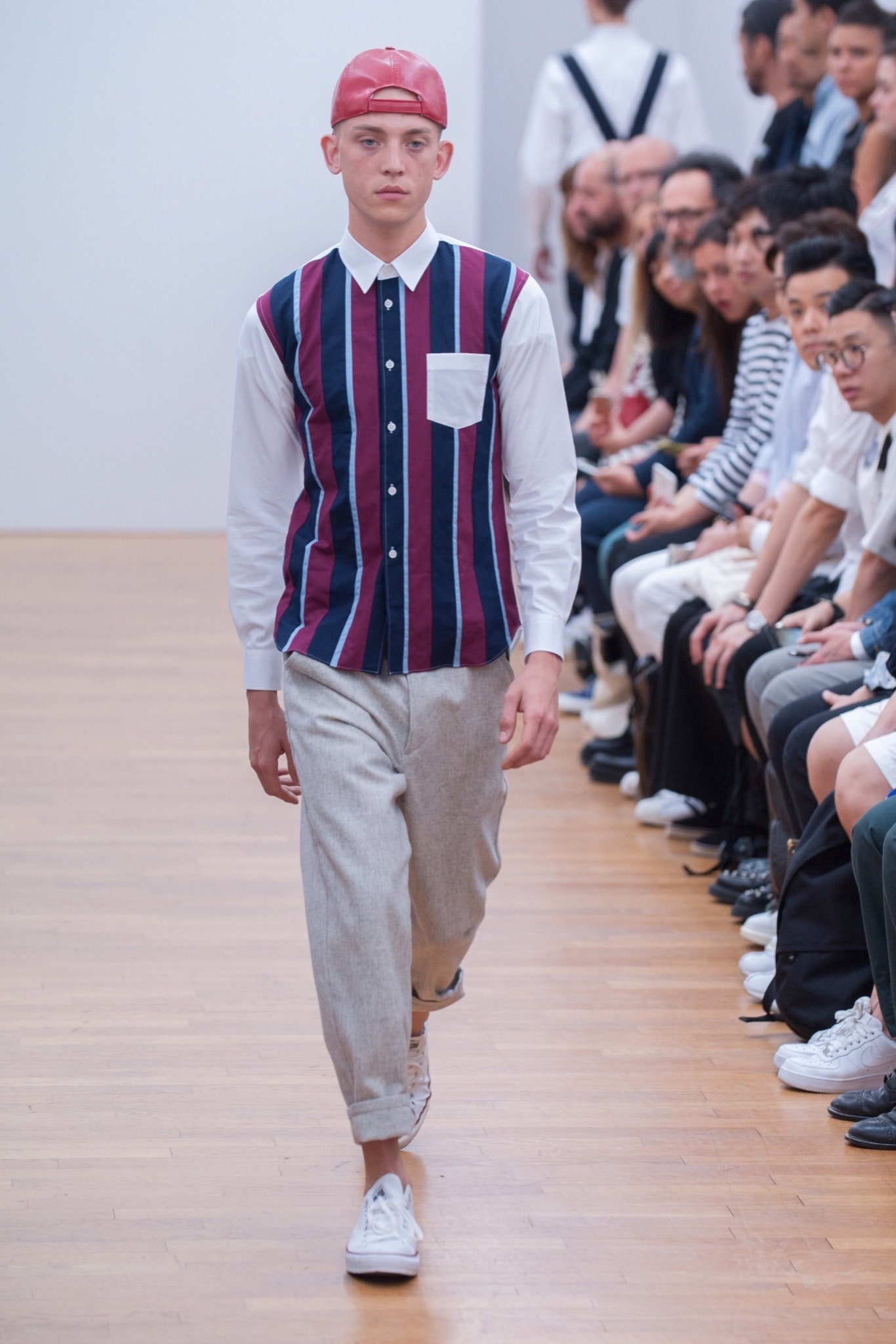 Comme des Garçons Shirt S/S 16 Menswear Look 379