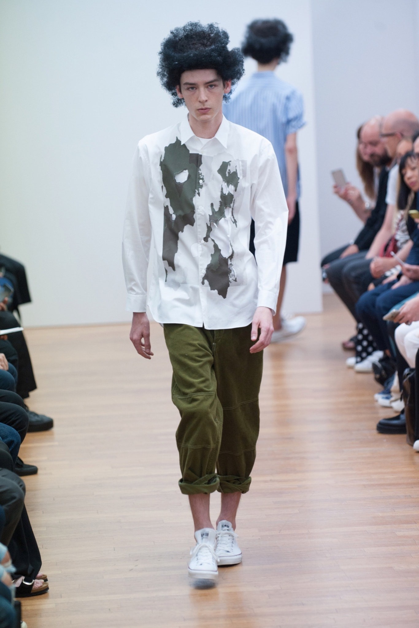Comme des Garçons Shirt S/S 16 Menswear Look 399