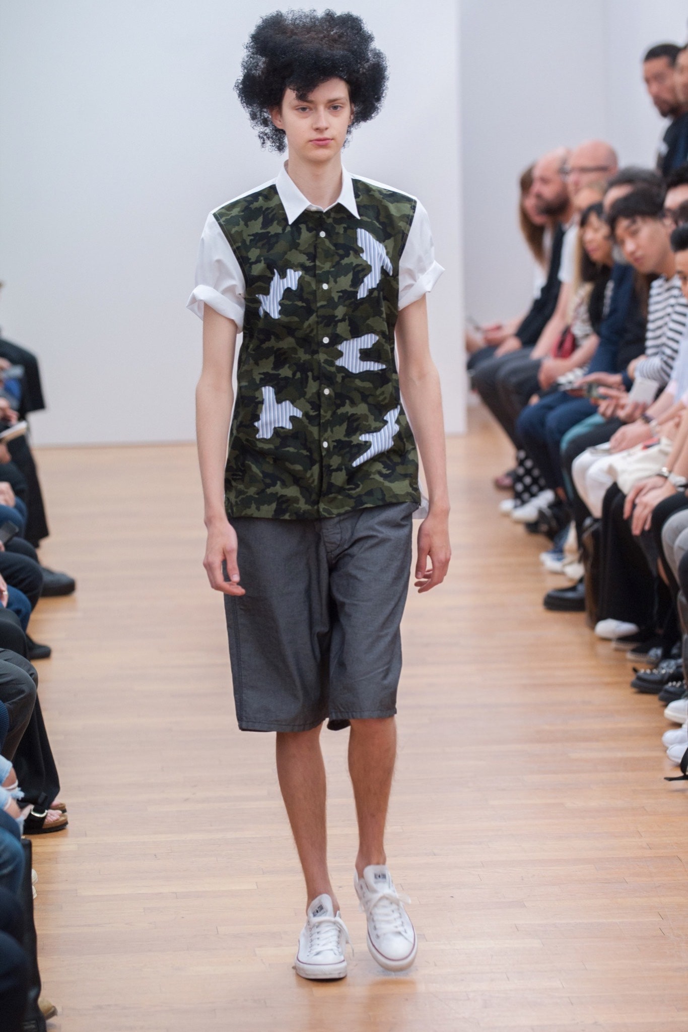 Comme des Garçons Shirt S/S 16 Menswear Look 413
