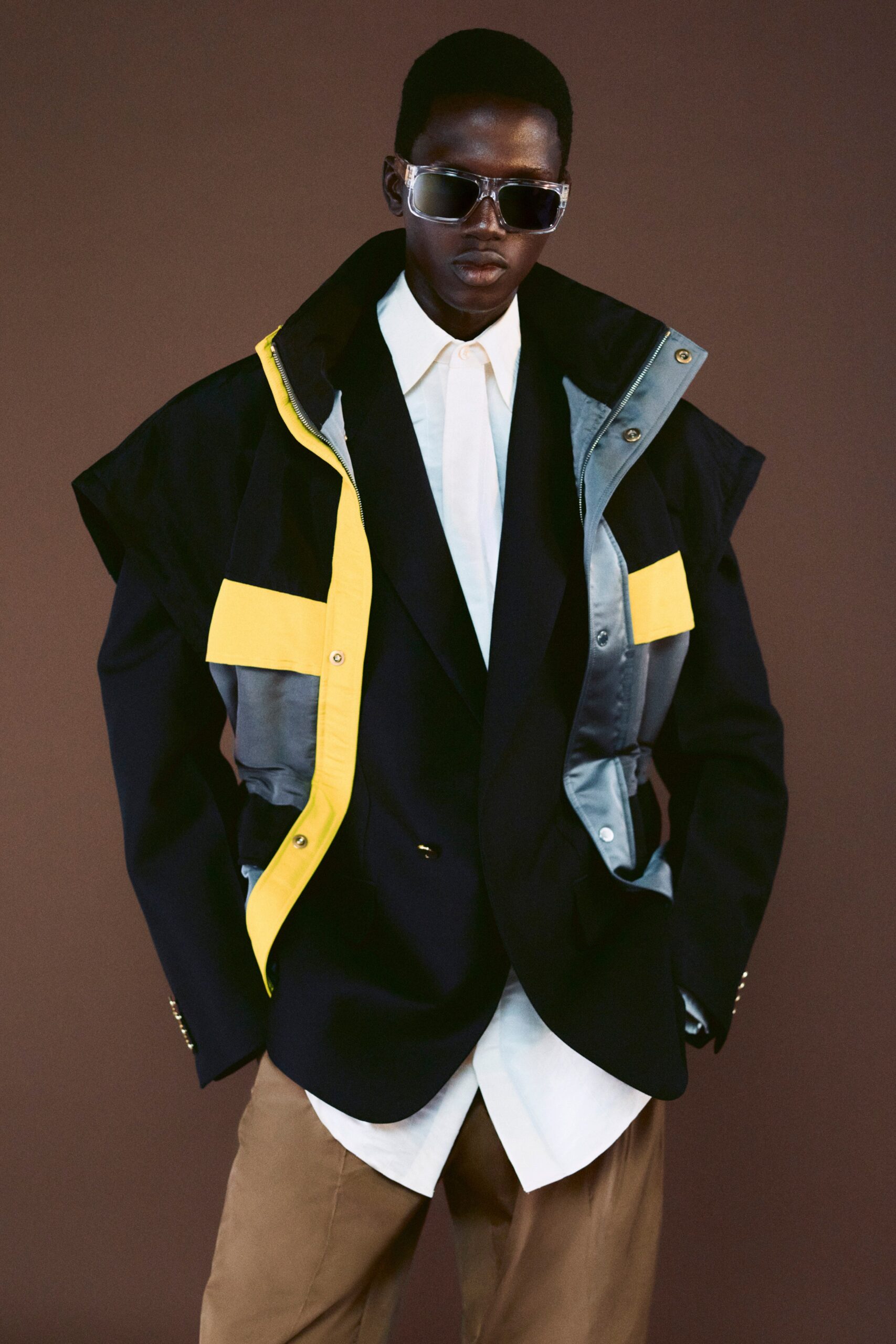 Dunhill S/S 22 Menswear Look 1