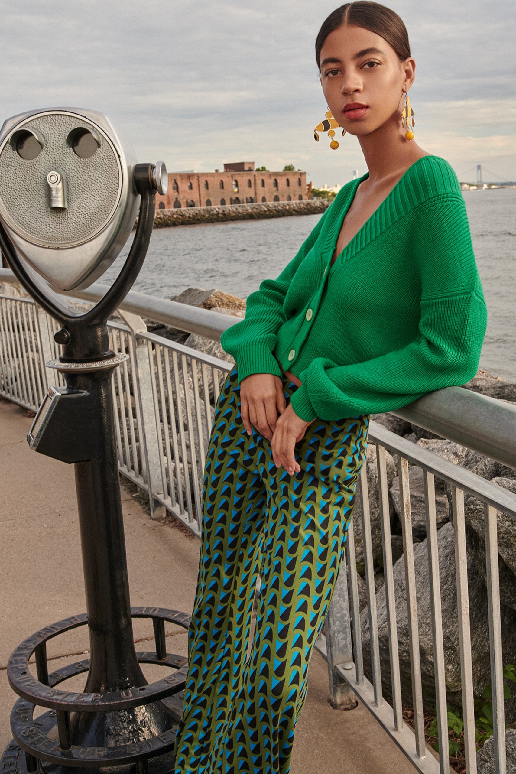 Diane von Furstenberg F/W 22 Look 1