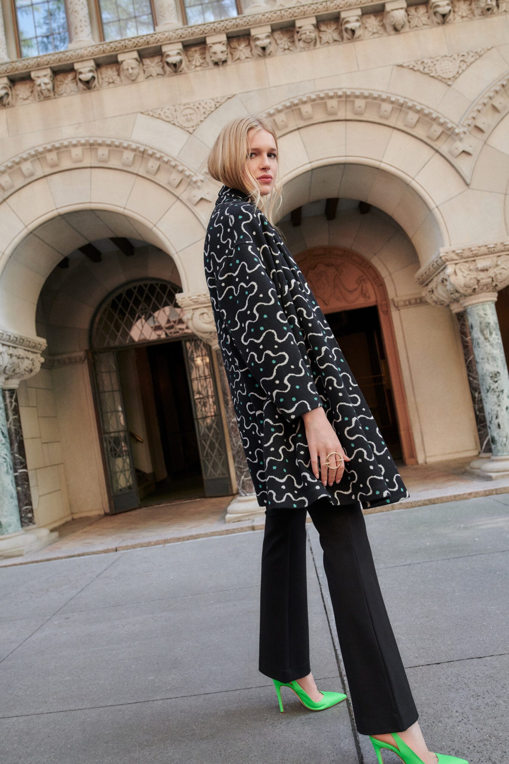 Diane von Furstenberg F/W 22 Look 2