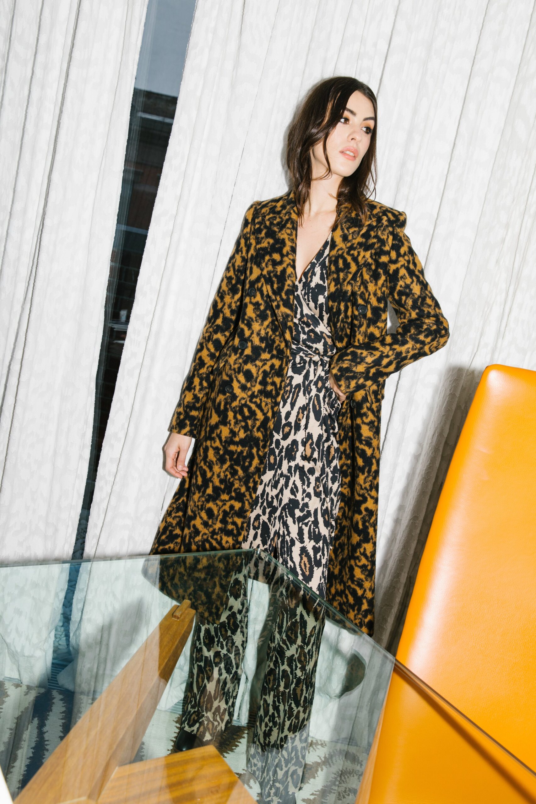 Diane von Furstenberg F/W 19 Look 3