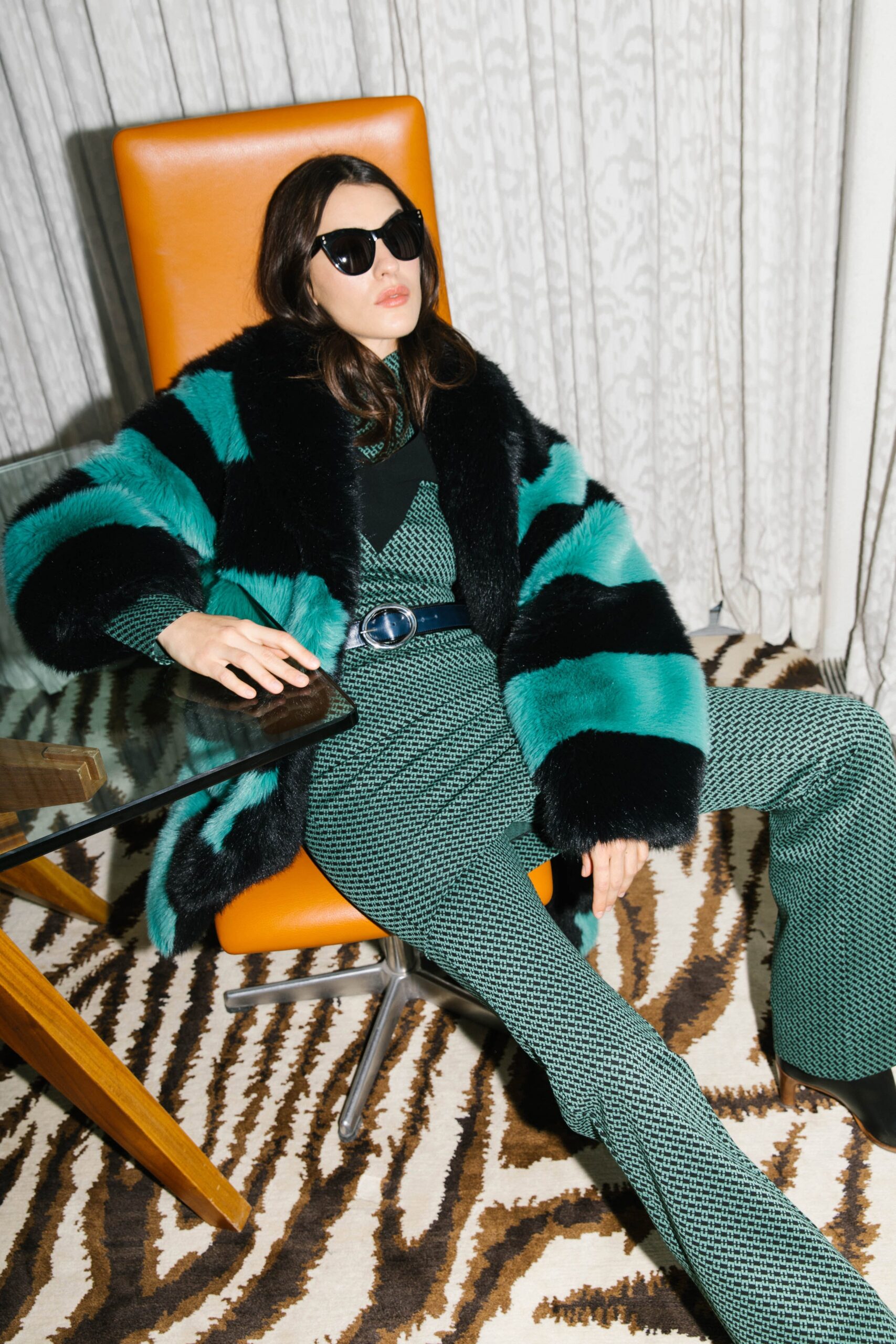 Diane von Furstenberg F/W 19 Look 4