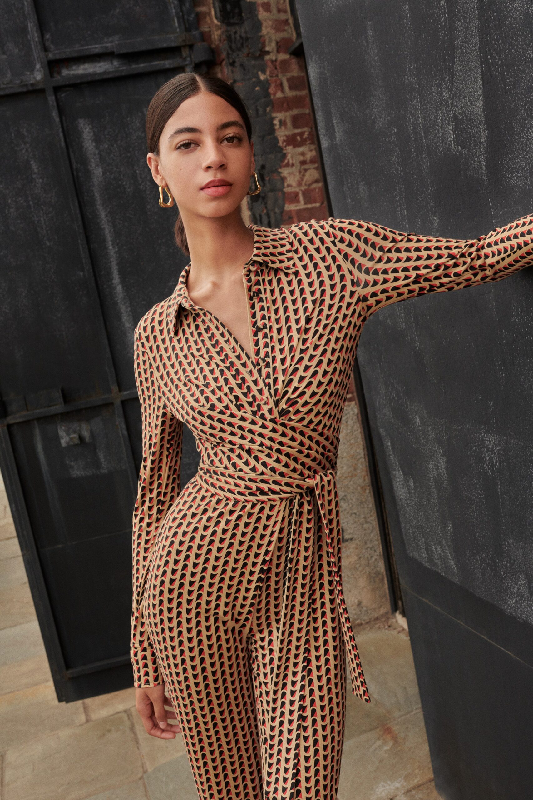 Diane von Furstenberg F/W 22 Look 4