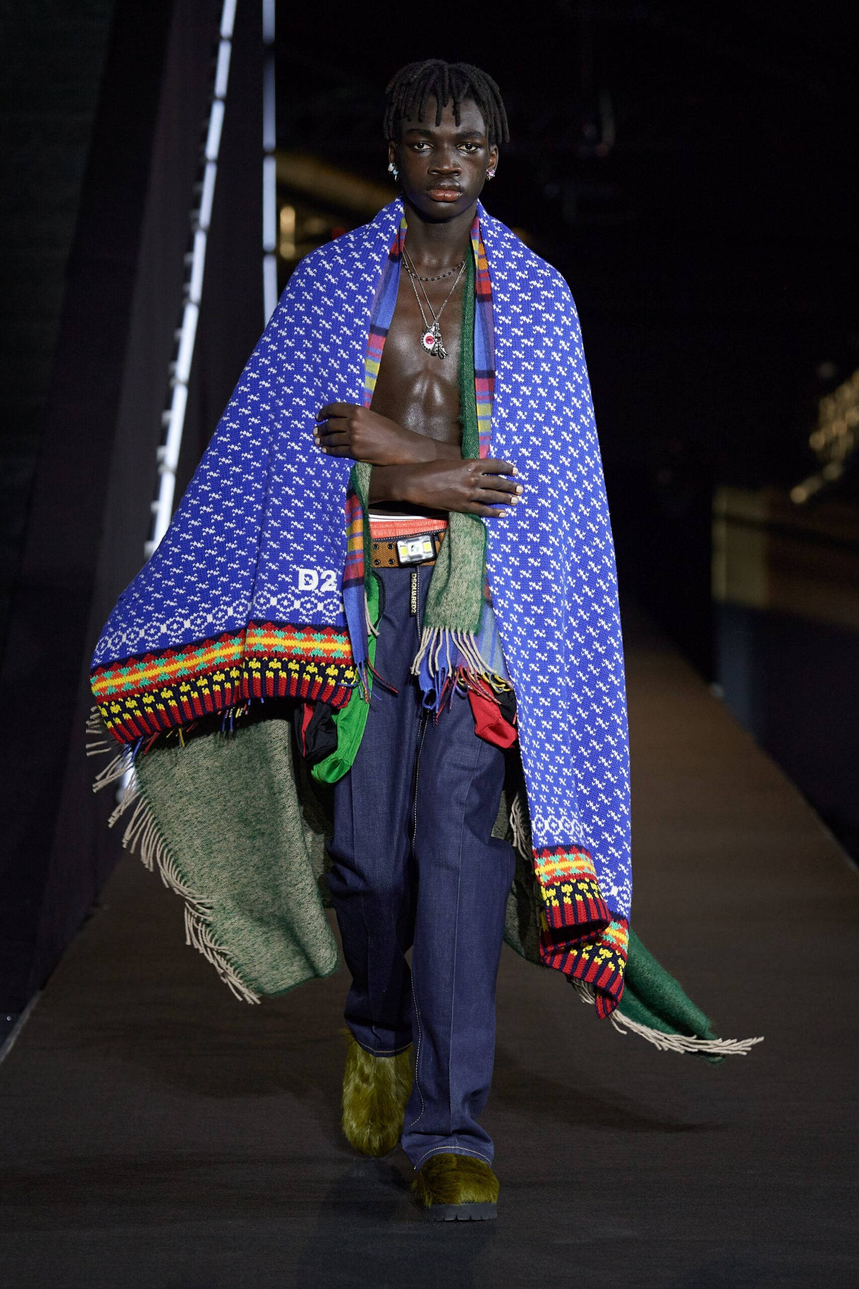 Dsquared2 F/W 22 Menswear Look 6