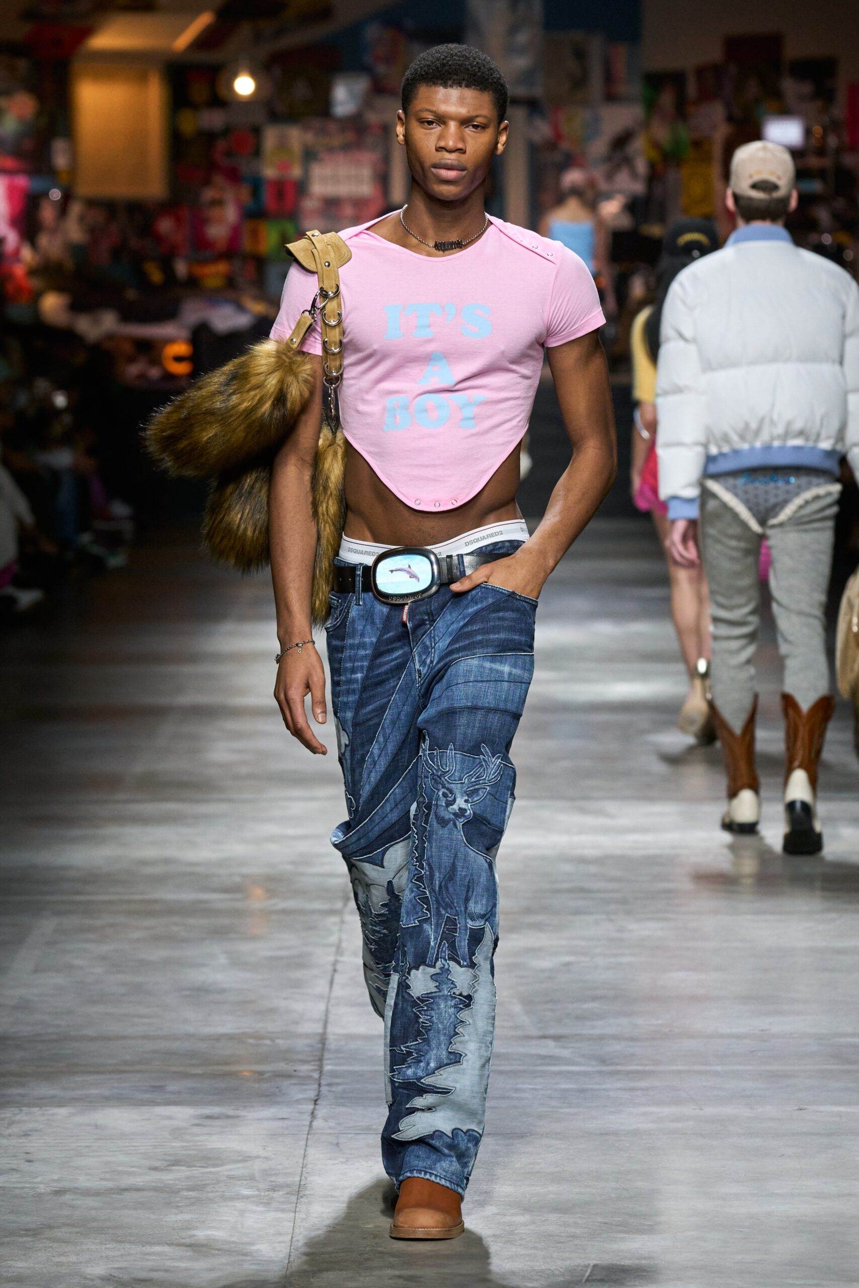 Dsquared2 F/W 23 Menswear Look 6