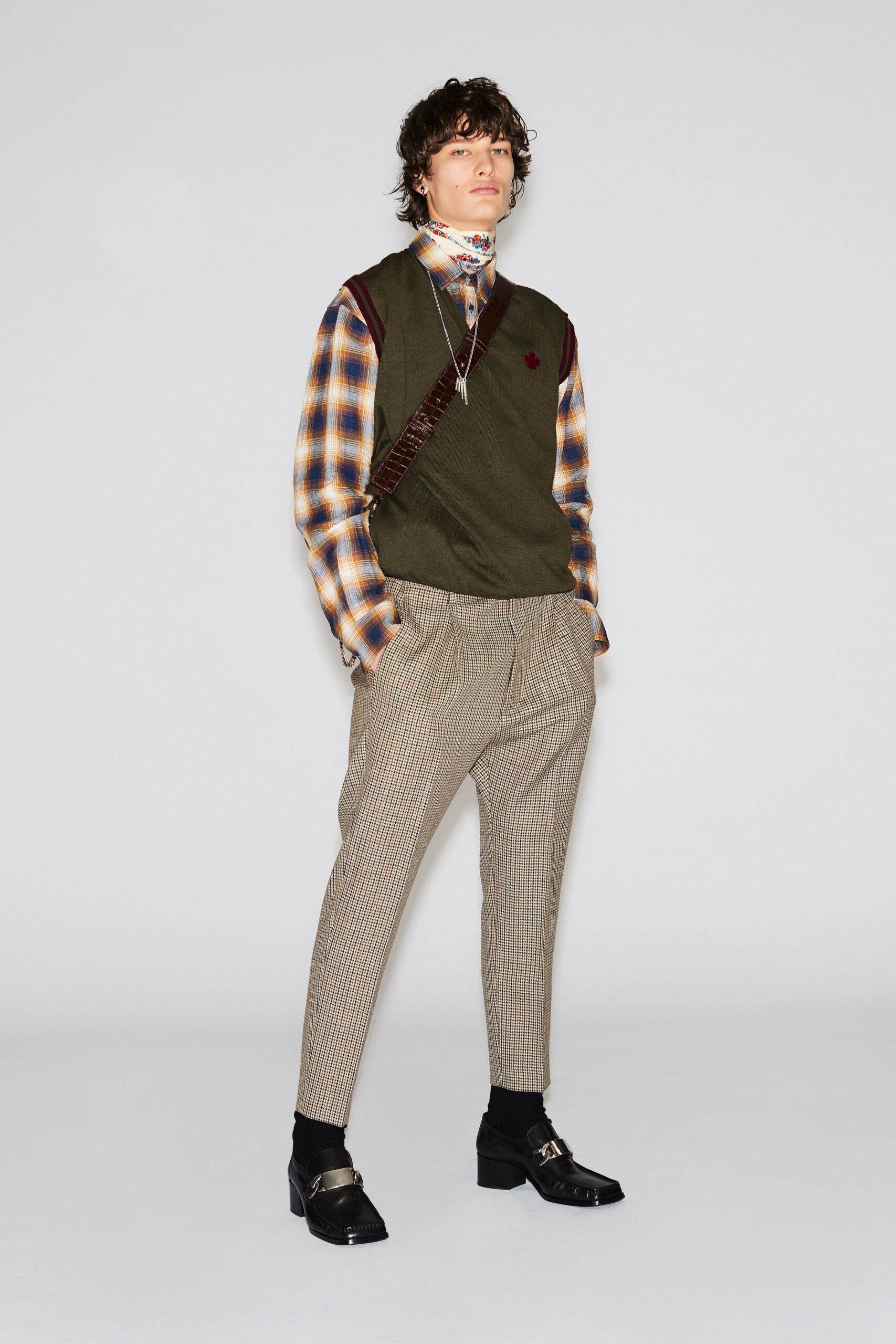 Dsquared2 F/W 21 Menswear Look 7