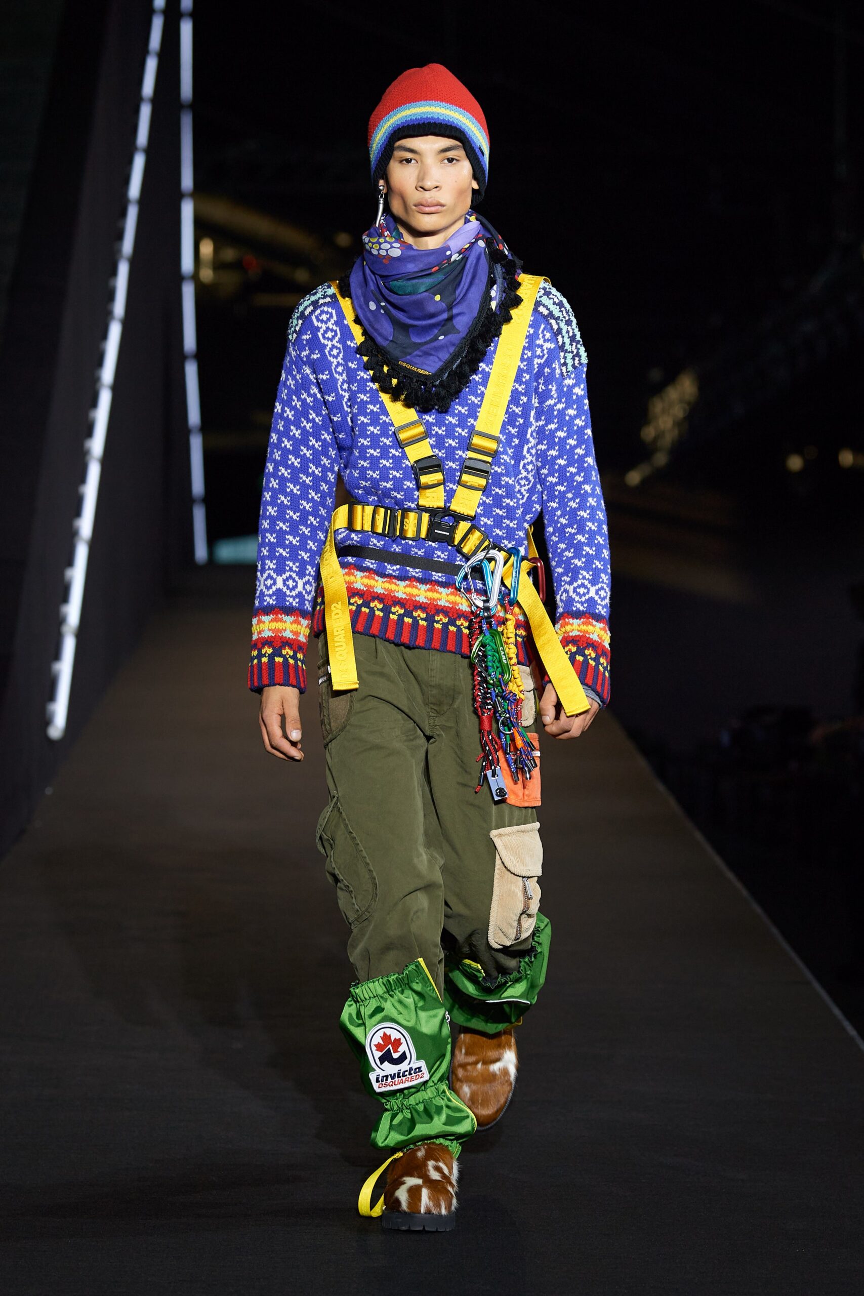 Dsquared2 F/W 22 Menswear Look 8
