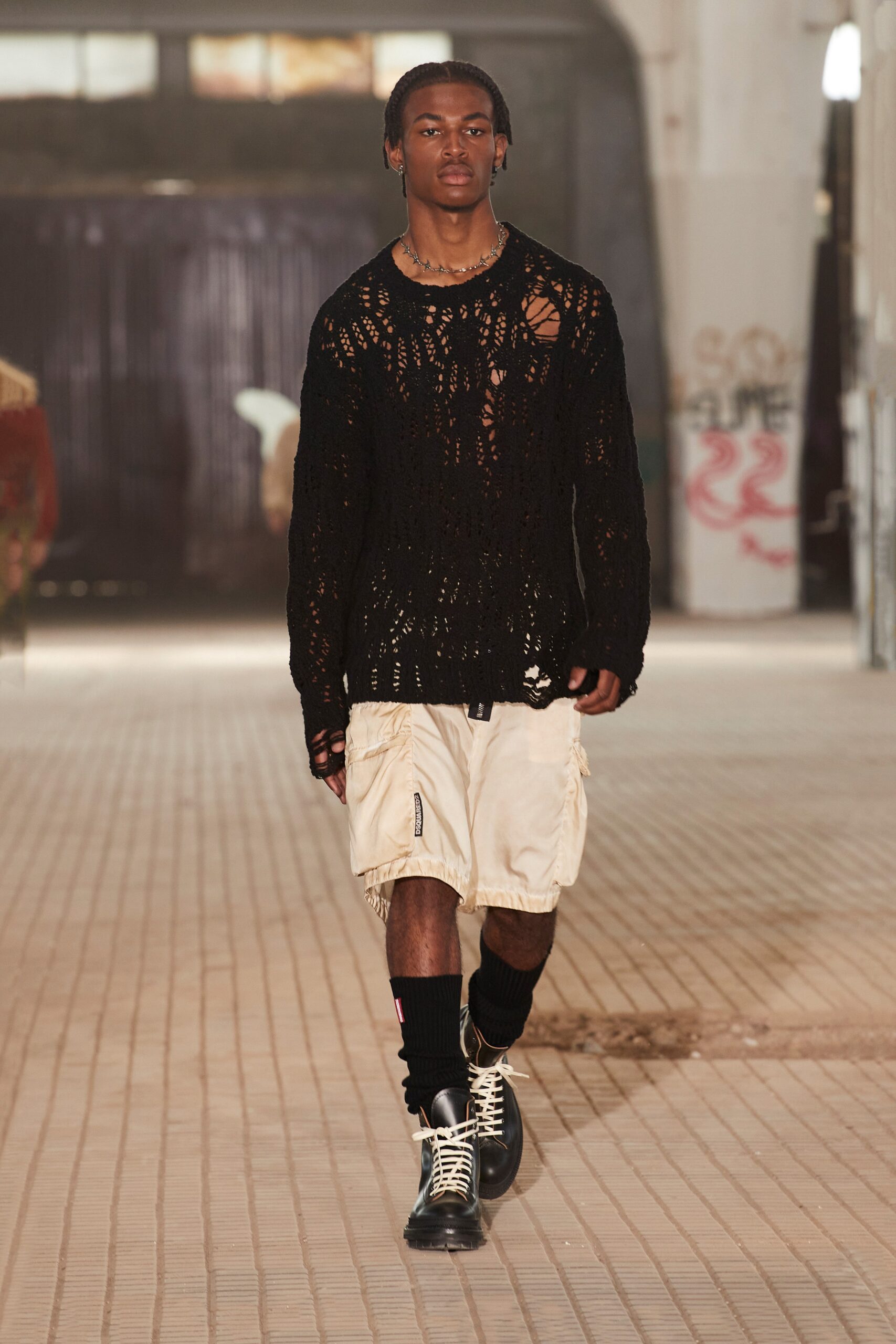 Dsquared2 S/S 22 Menswear Look 9