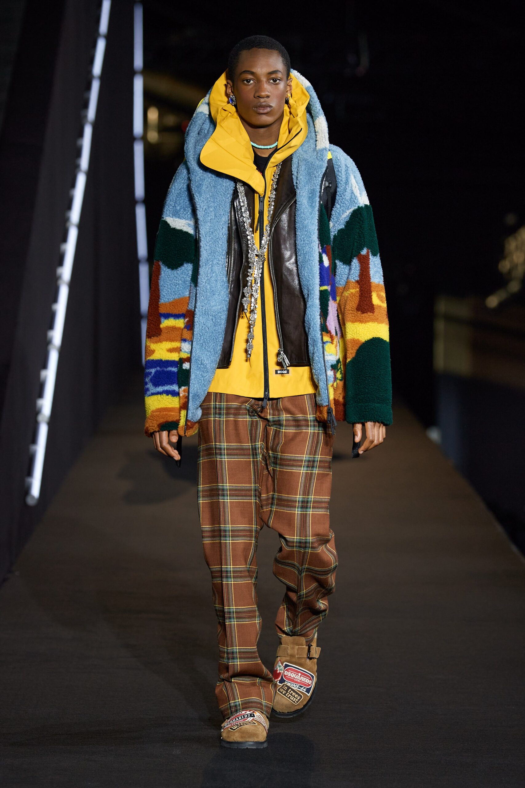 Dsquared2 F/W 22 Menswear Look 9