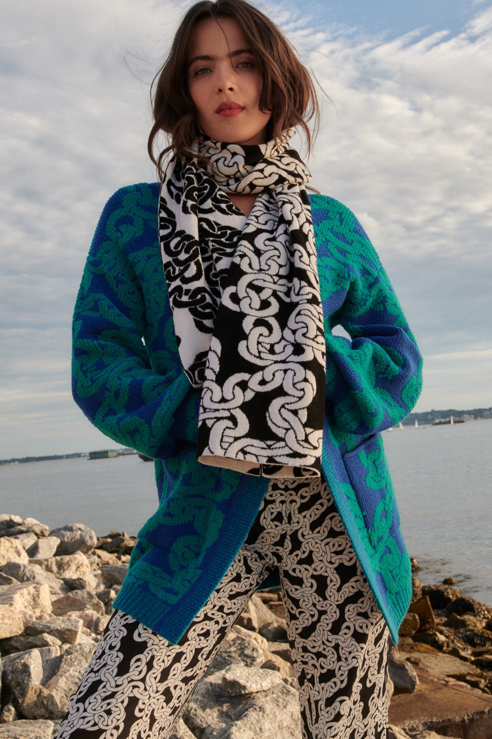 Diane von Furstenberg F/W 22 Look 12