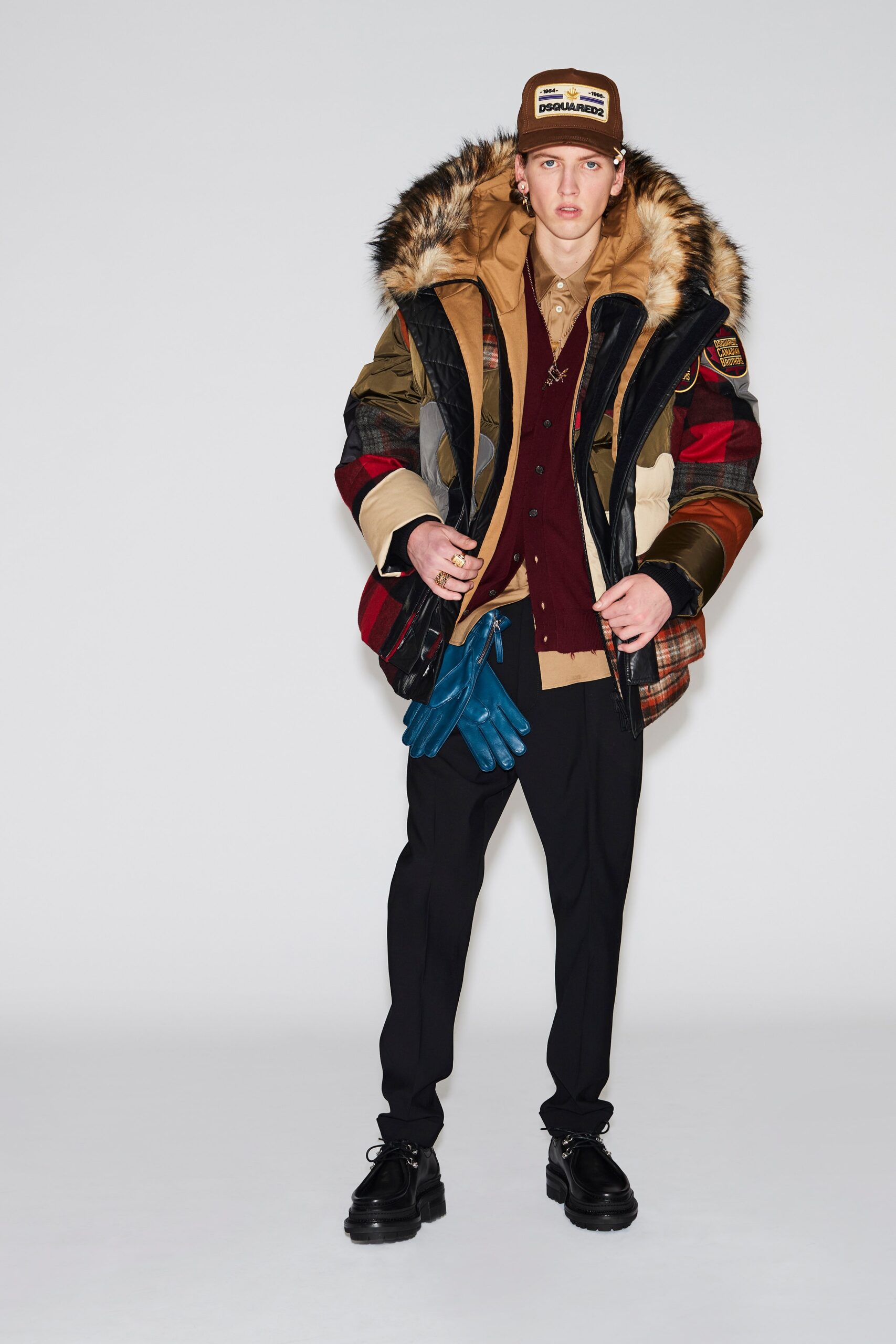 Dsquared2 F/W 21 Menswear Look 14